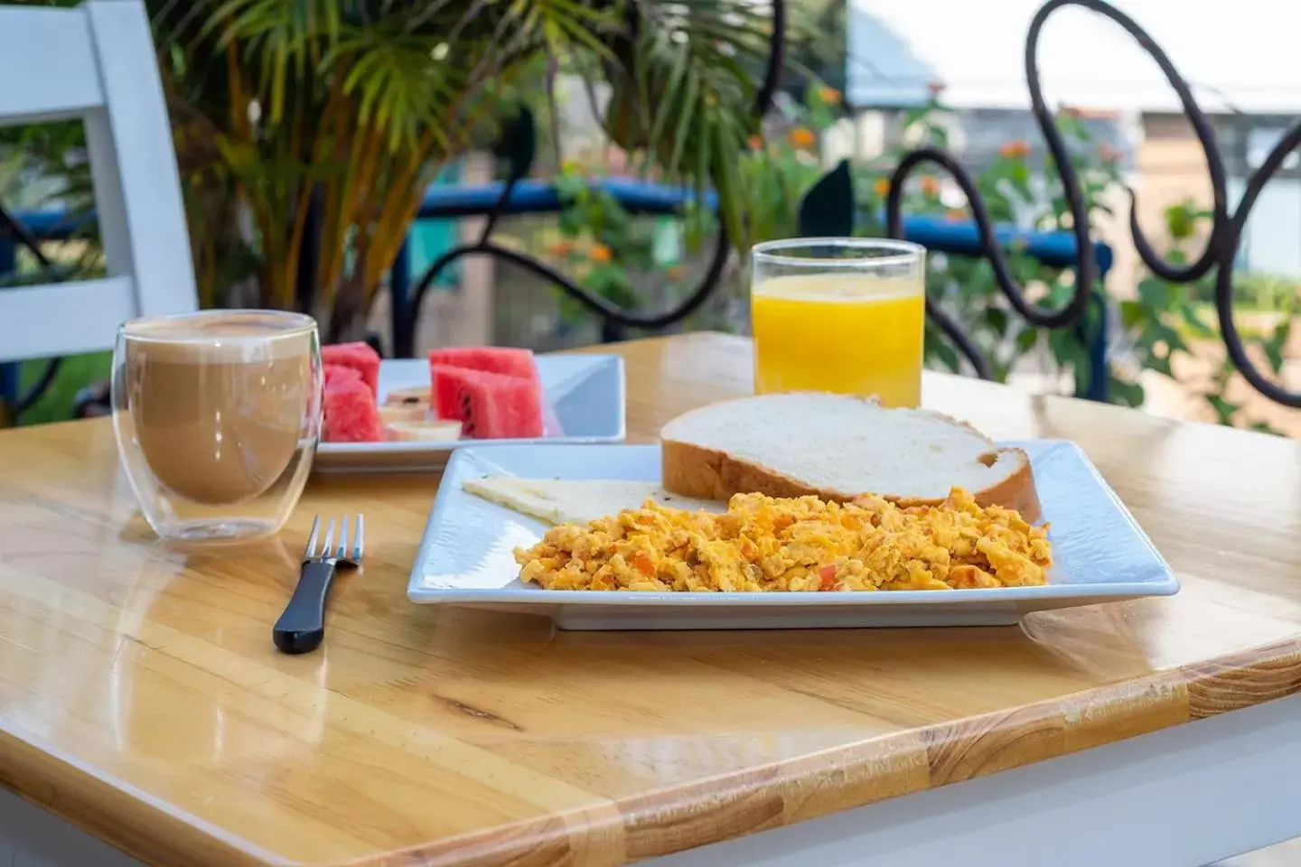 Continental breakfast in Santiago DC Hotel Continental breakfast in Santiago DC Hotel