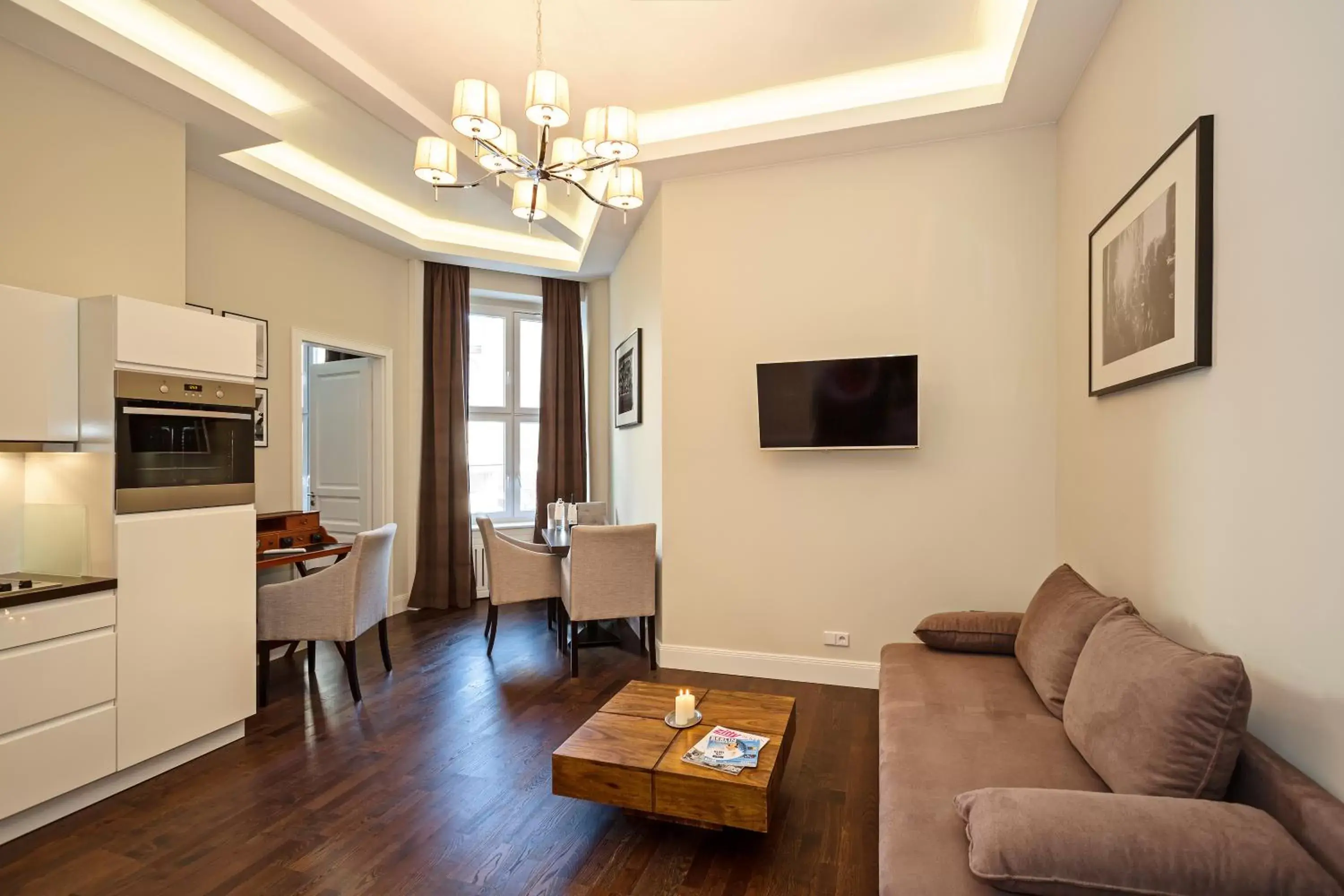 Living room, Seating Area in Arabel Design Apartments