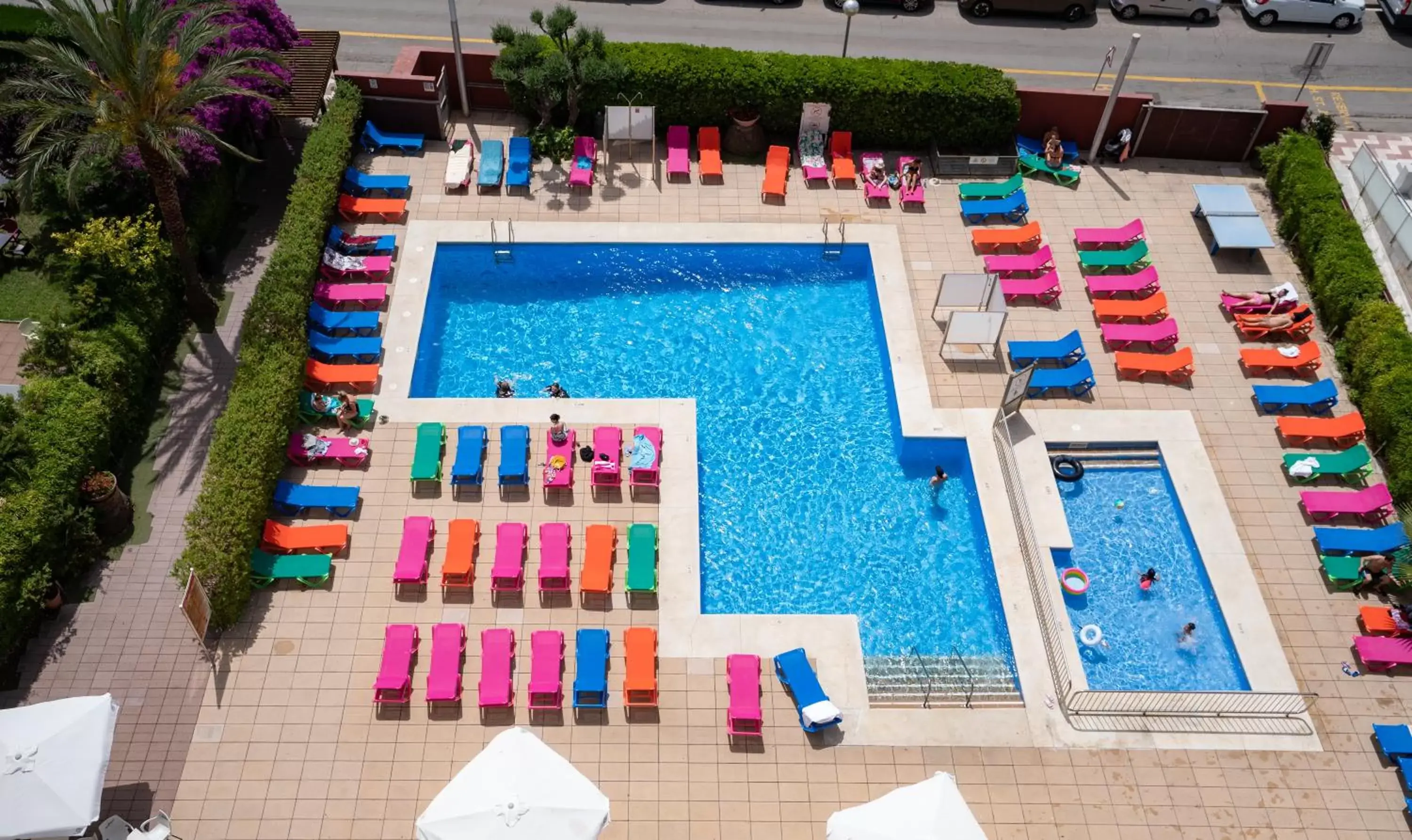 Swimming pool, Pool View in Medplaya Hotel Santa Monica