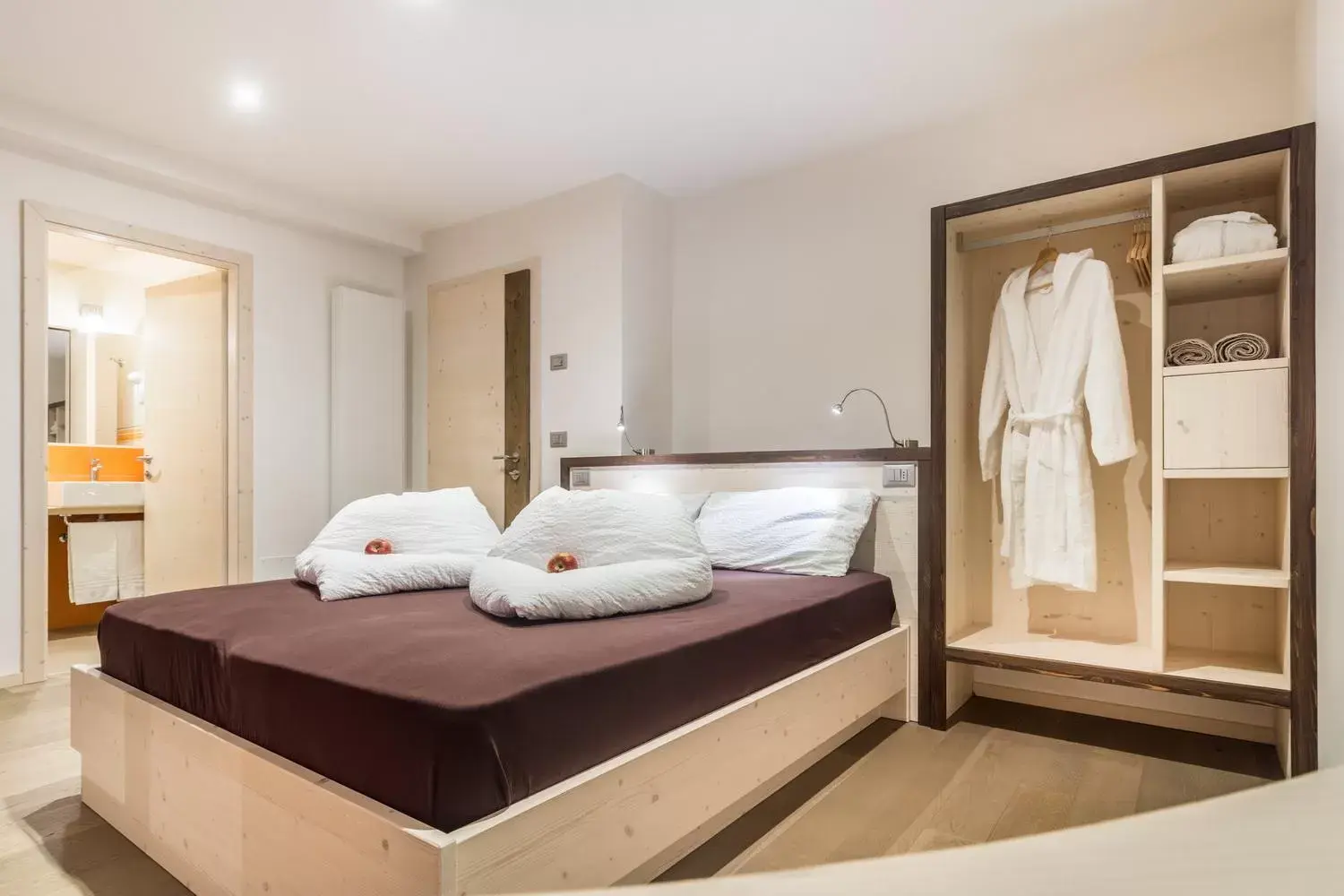 Bedroom, Bed in Hotel La Sorgente