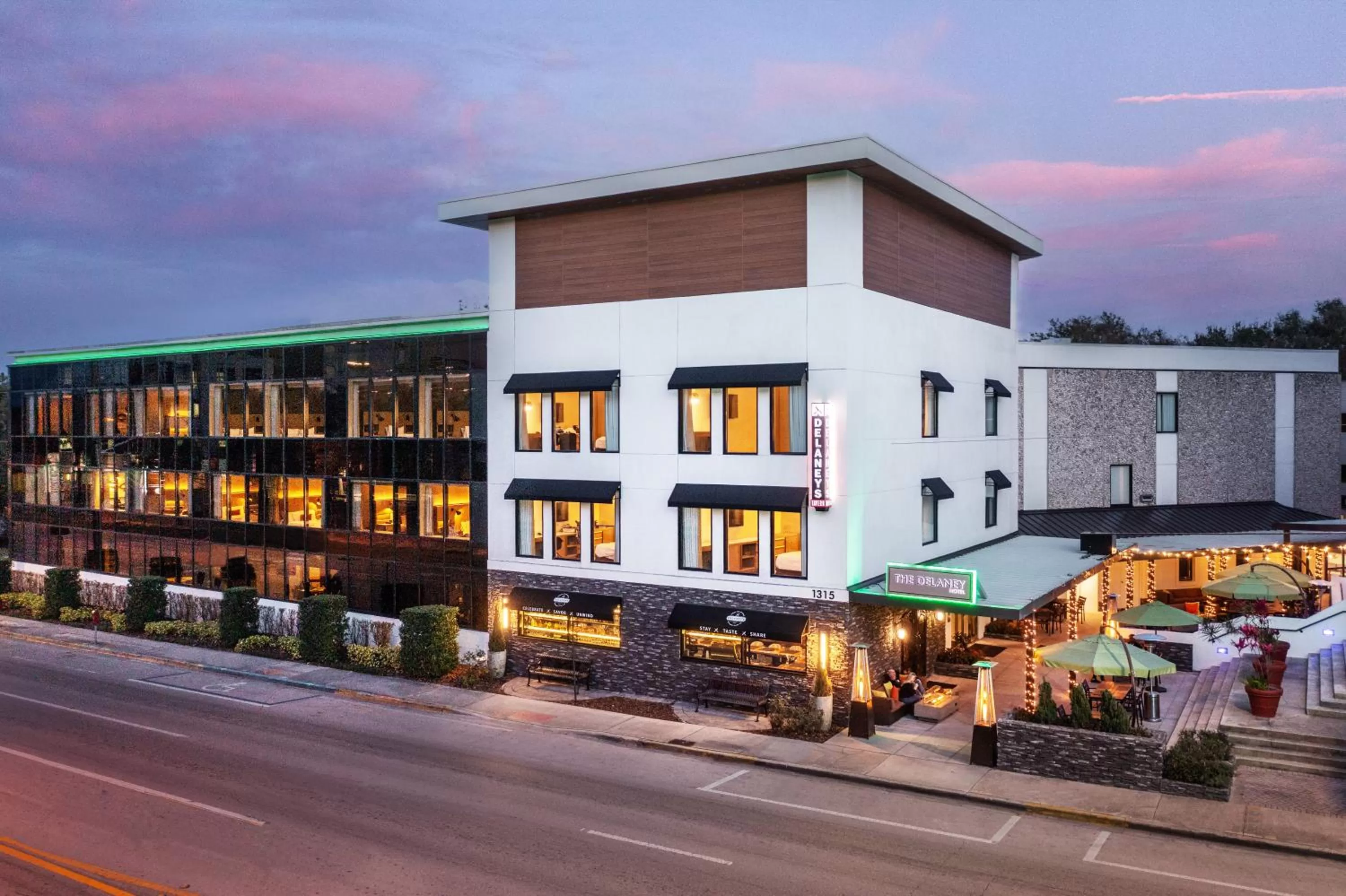 Property building in The Delaney Hotel