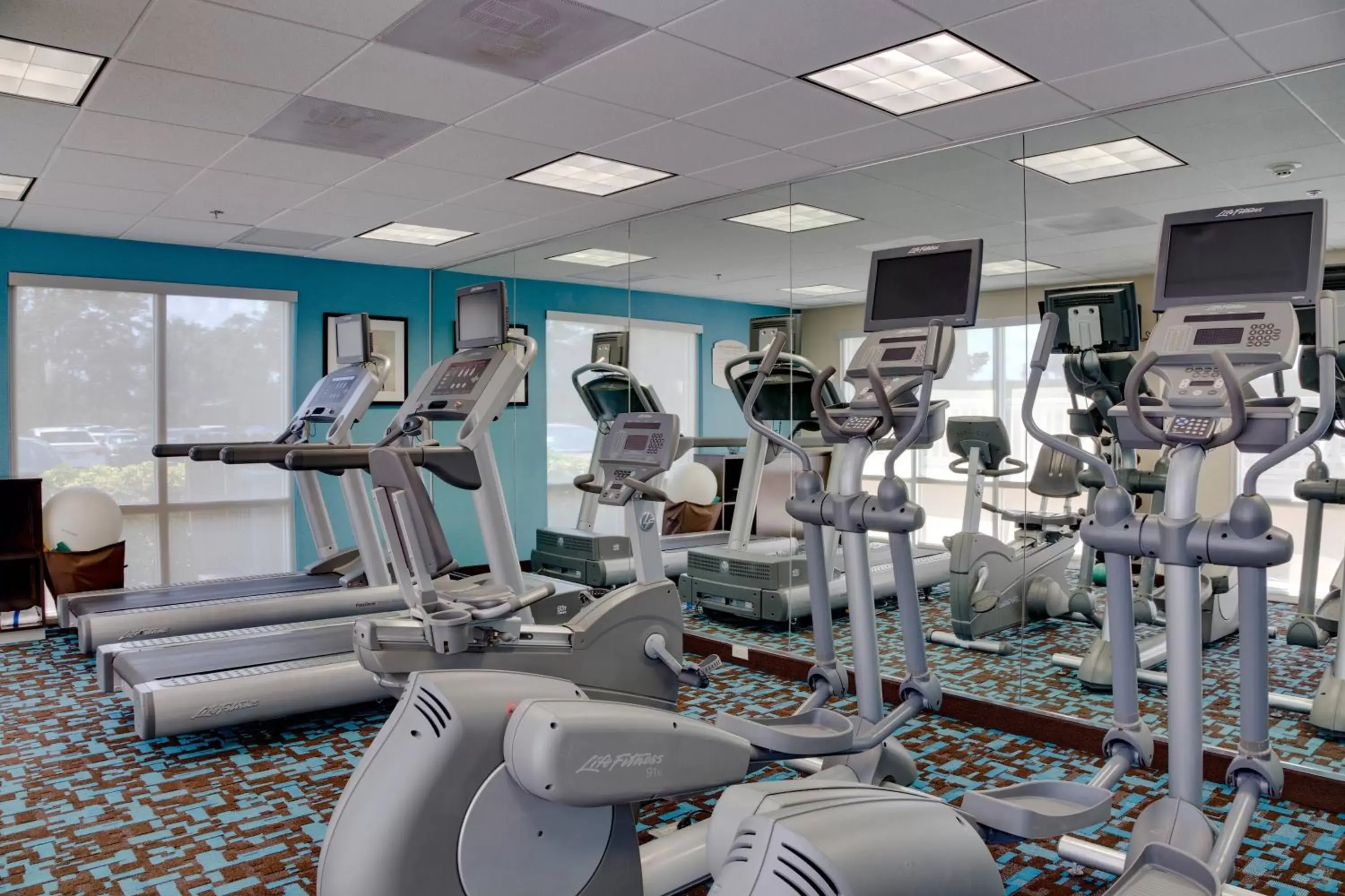 Fitness centre/facilities, Fitness Center/Facilities in Fairfield Inn and Suites by Marriott Titusville Kennedy Space Center