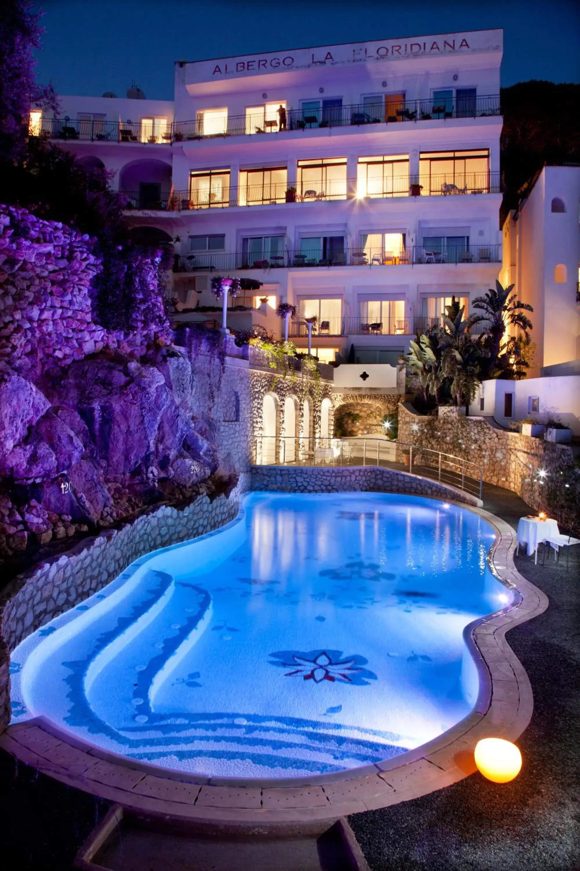 Facade/entrance, Swimming Pool in Hotel La Floridiana