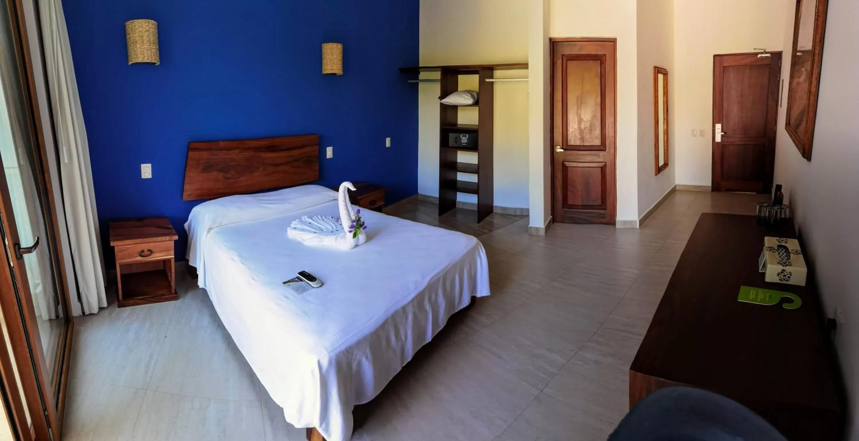 Bed in Hotelito Los Sueños