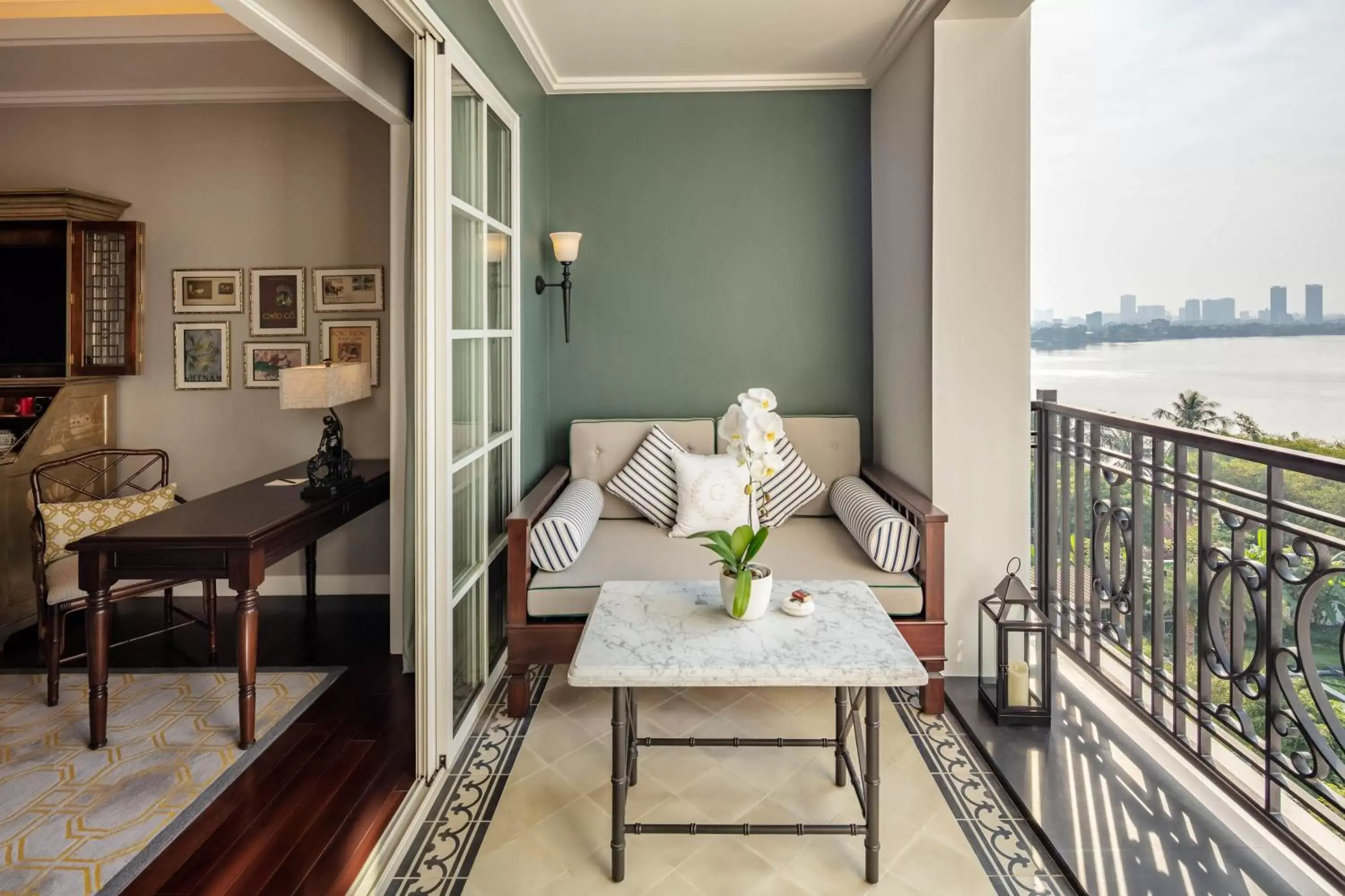 Balcony/Terrace in Mia Saigon – Luxury Boutique Hotel