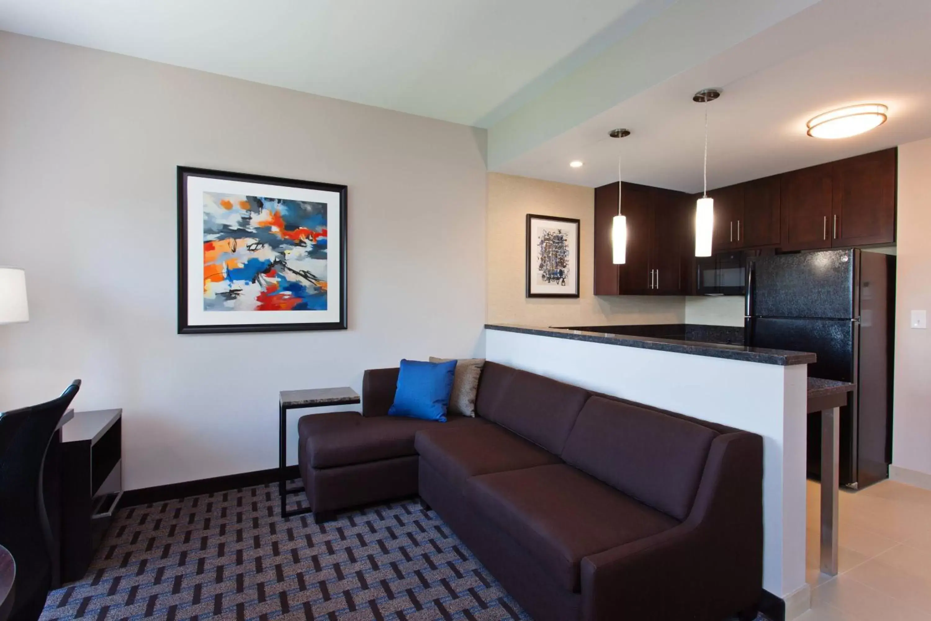 Living room, Seating Area in Residence Inn by Marriott Seattle Sea-Tac Airport