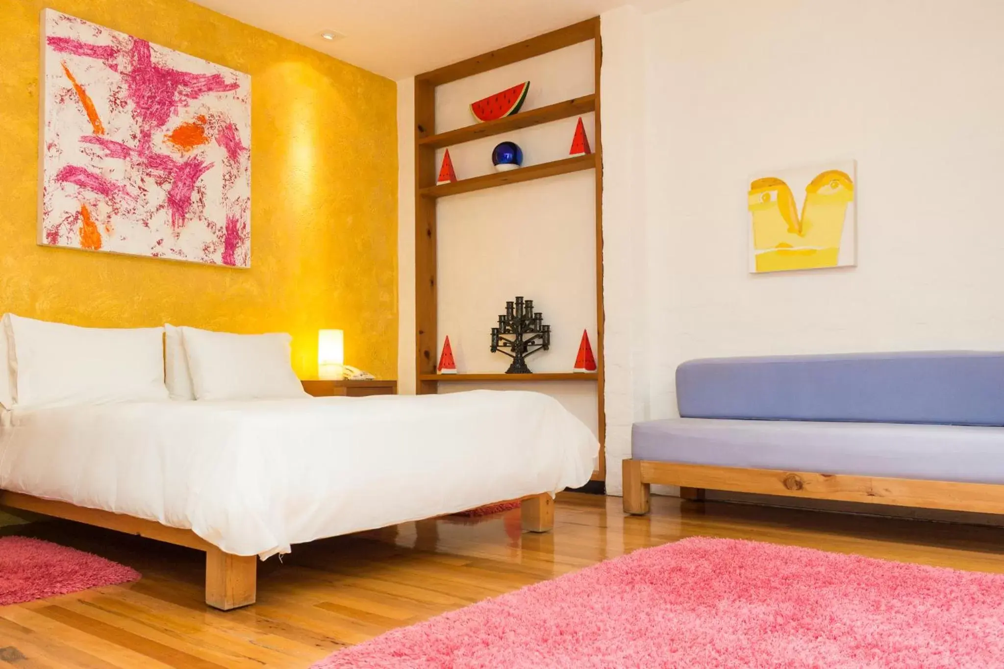 Decorative detail, Bed in Hotel Casa en el Campo