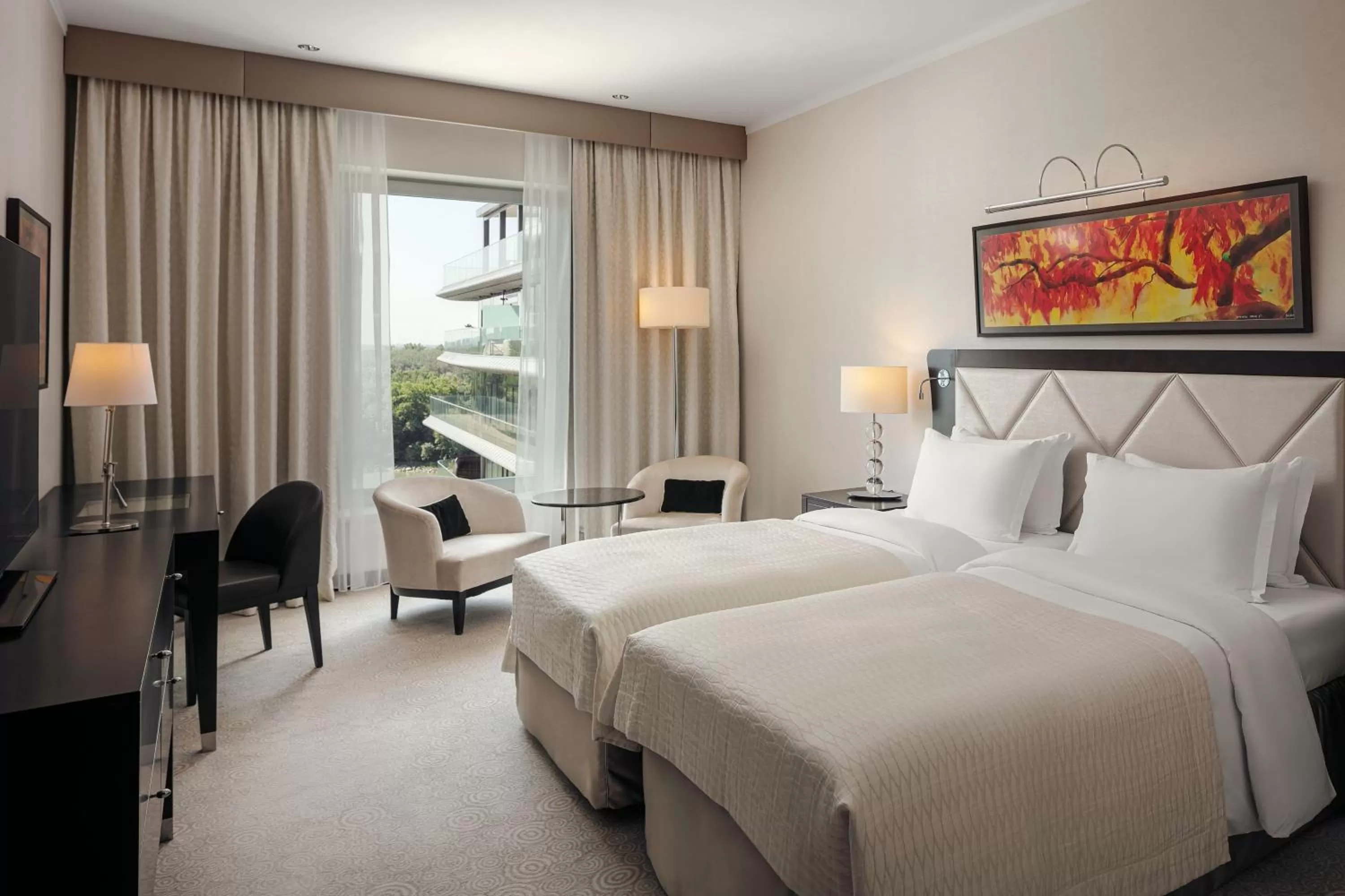 Photo of the whole room, Bed in Grand Hotel River Park, a Luxury Collection Hotel, Bratislava