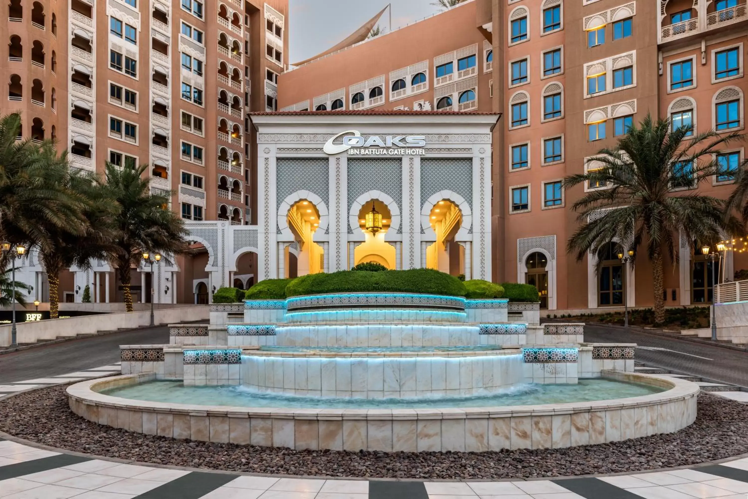 Facade/entrance, Swimming Pool in Oaks Ibn Battuta Gate Dubai