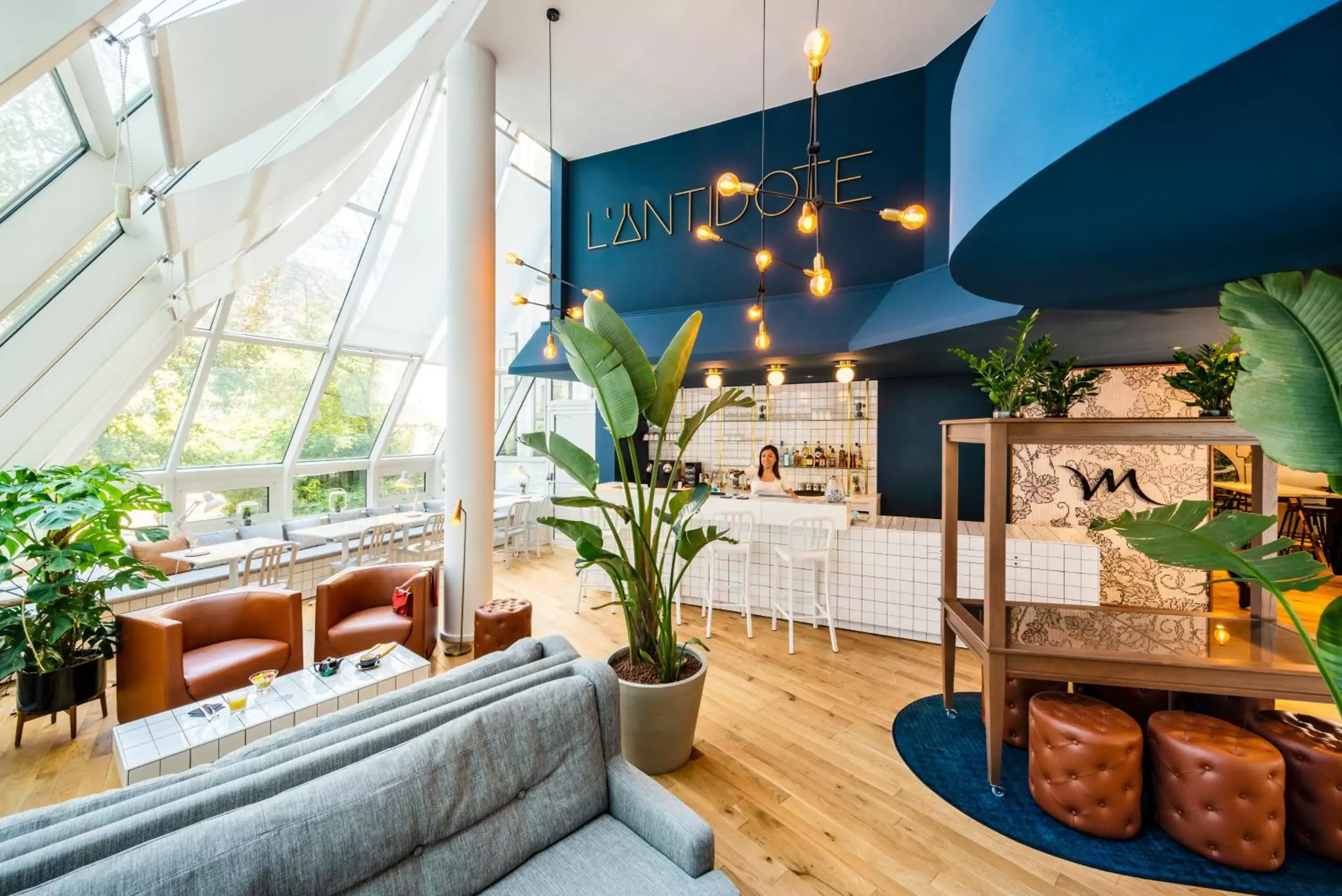 Lobby or reception in Mercure Paris Montparnasse Pasteur Lobby or reception in Mercure Paris Montparnasse Pasteur