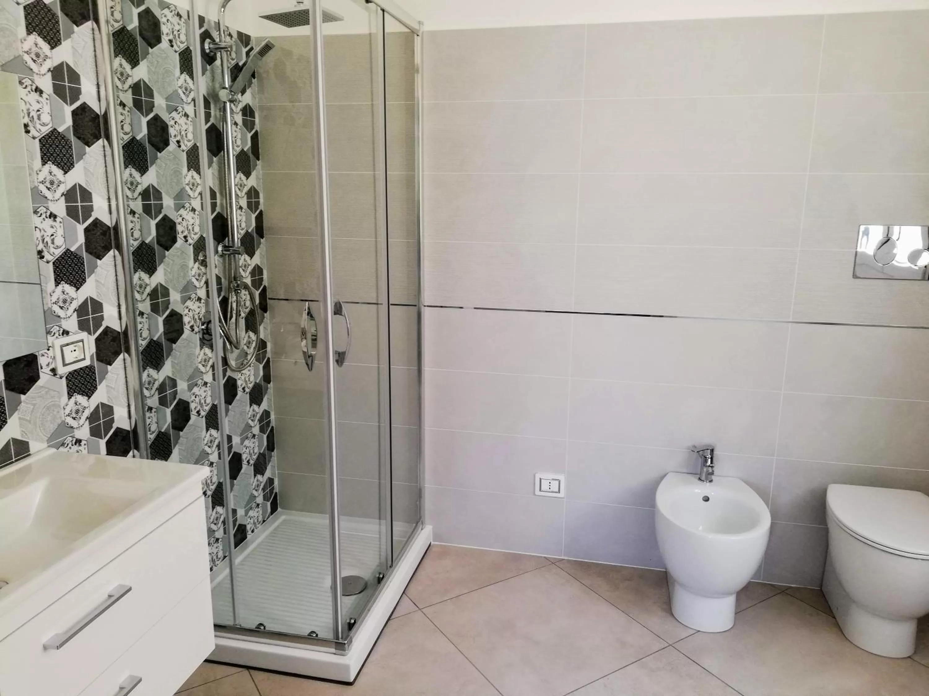 Bathroom in Residence Tre Gemme