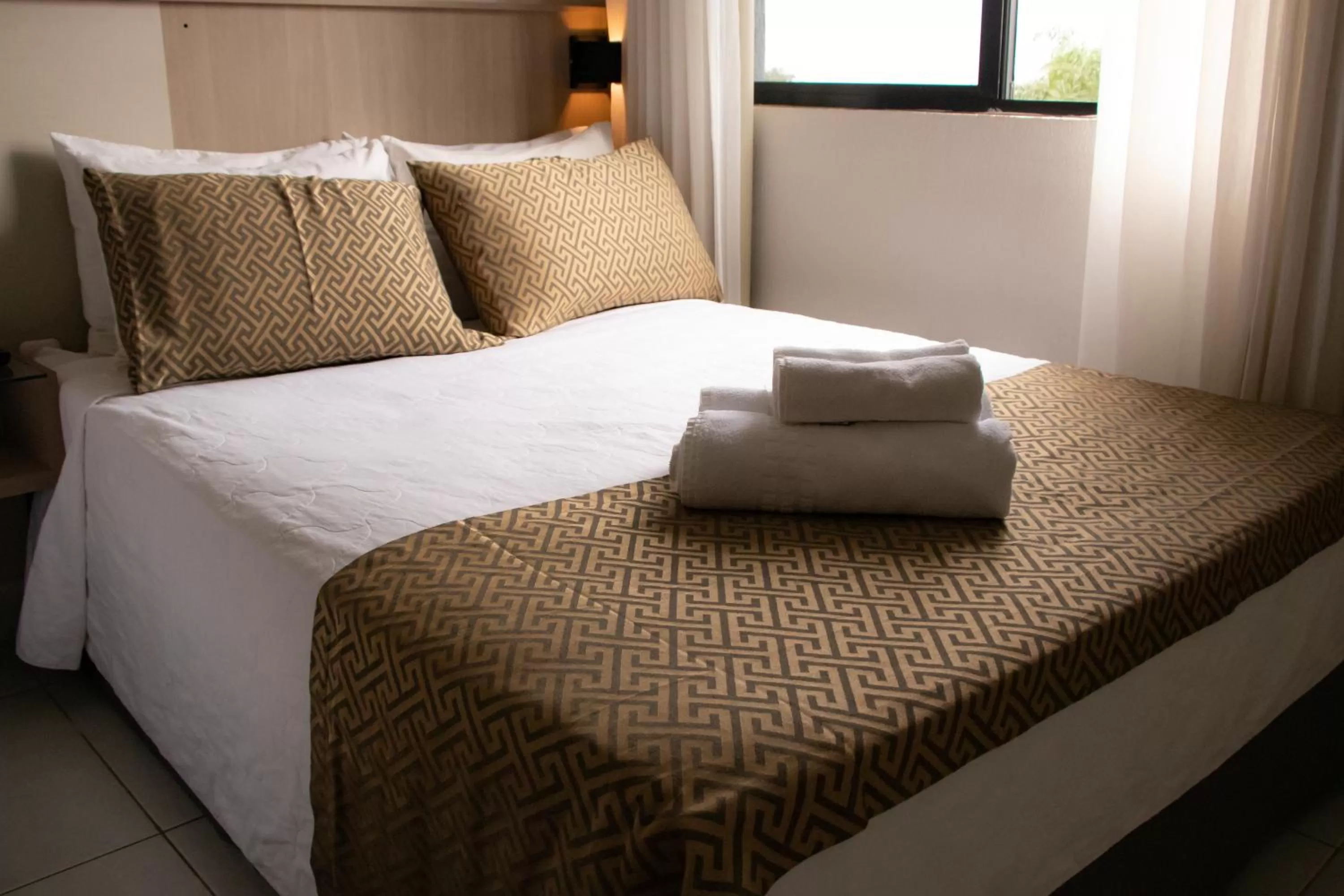 Bed in Iguassu Express Hotel