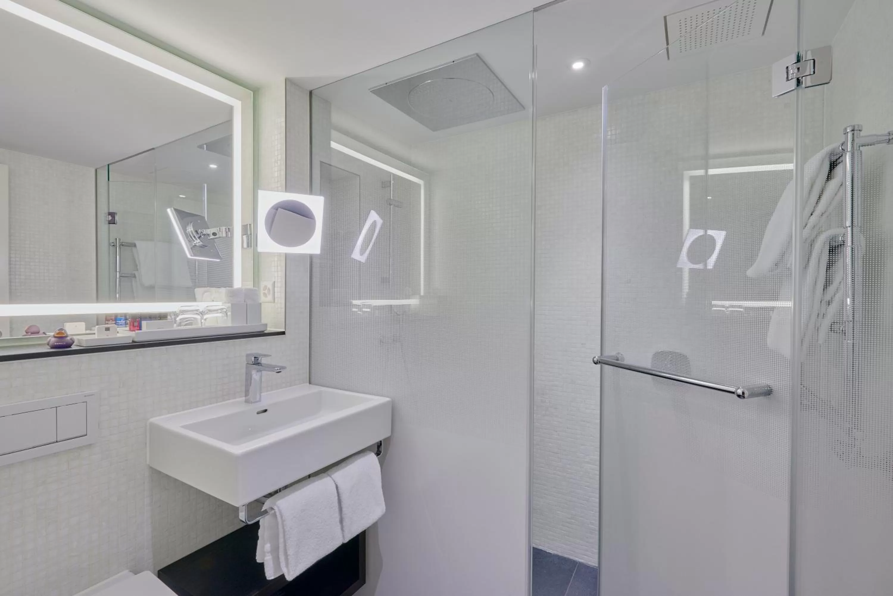Shower in Boutique Hotel Krone