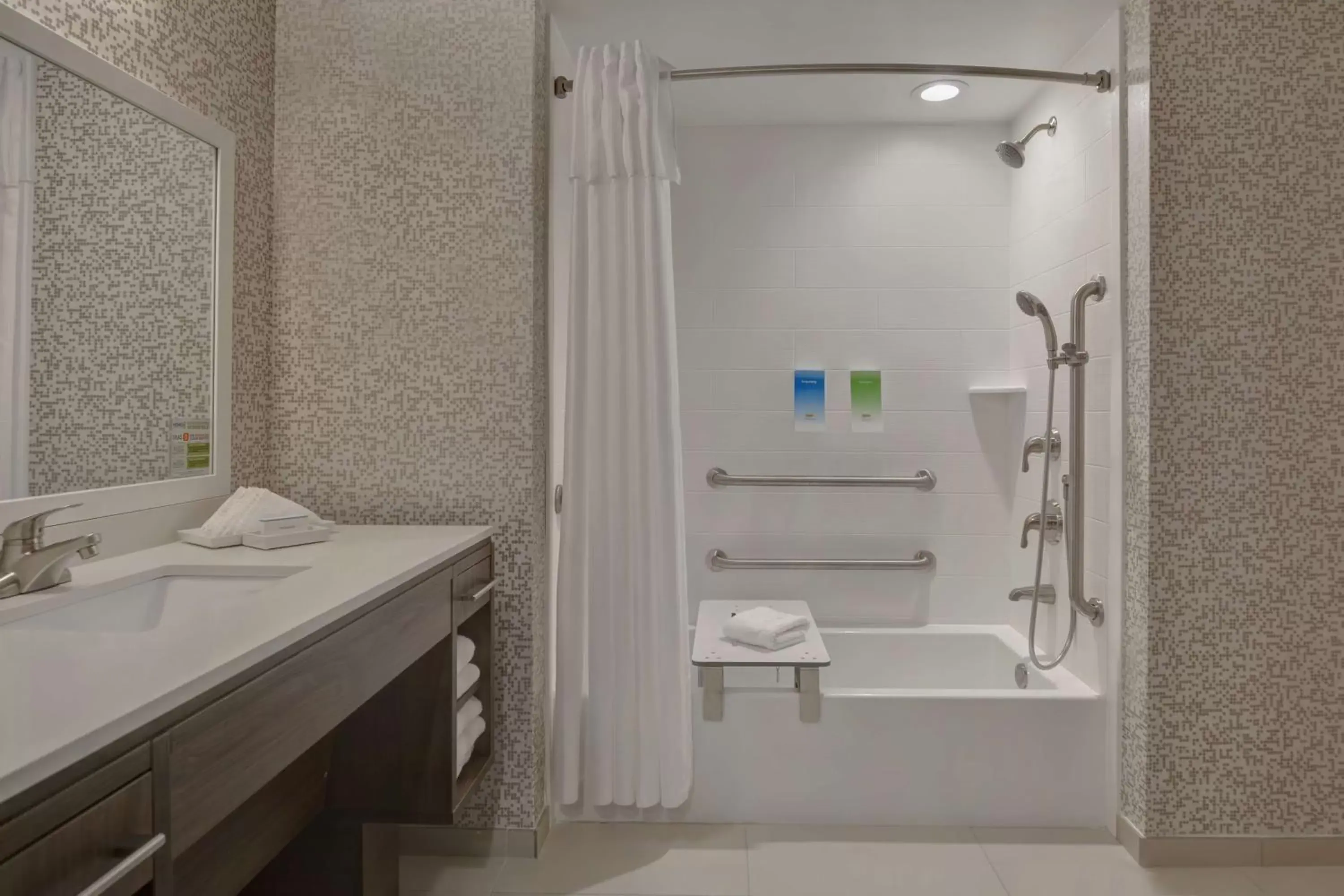 Bathroom in Home2 Suites by Hilton, Sarasota I-75 Bee Ridge, Fl