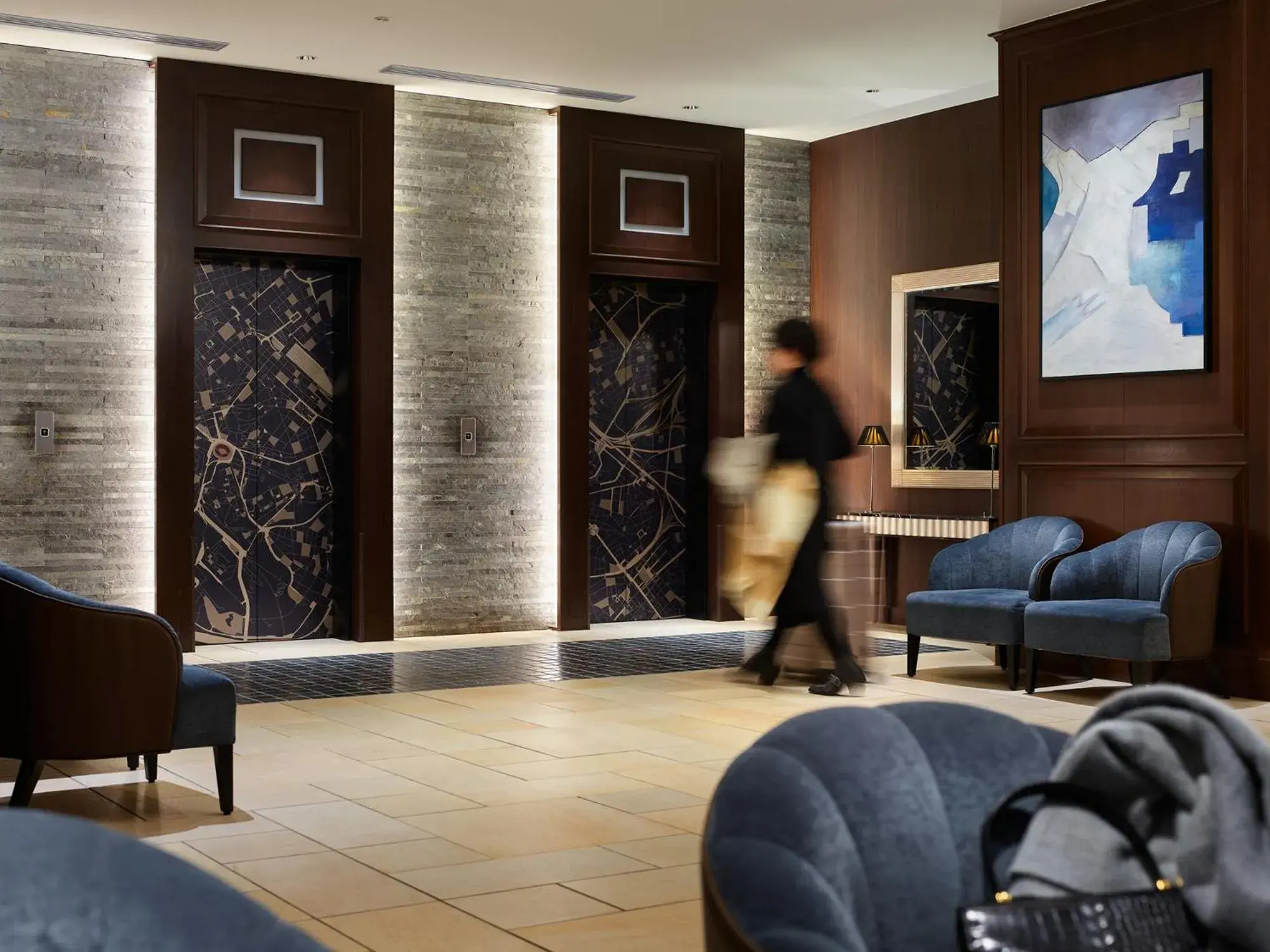 Lobby or reception in Mitsui Garden Hotel Shiodome Italia-Gai