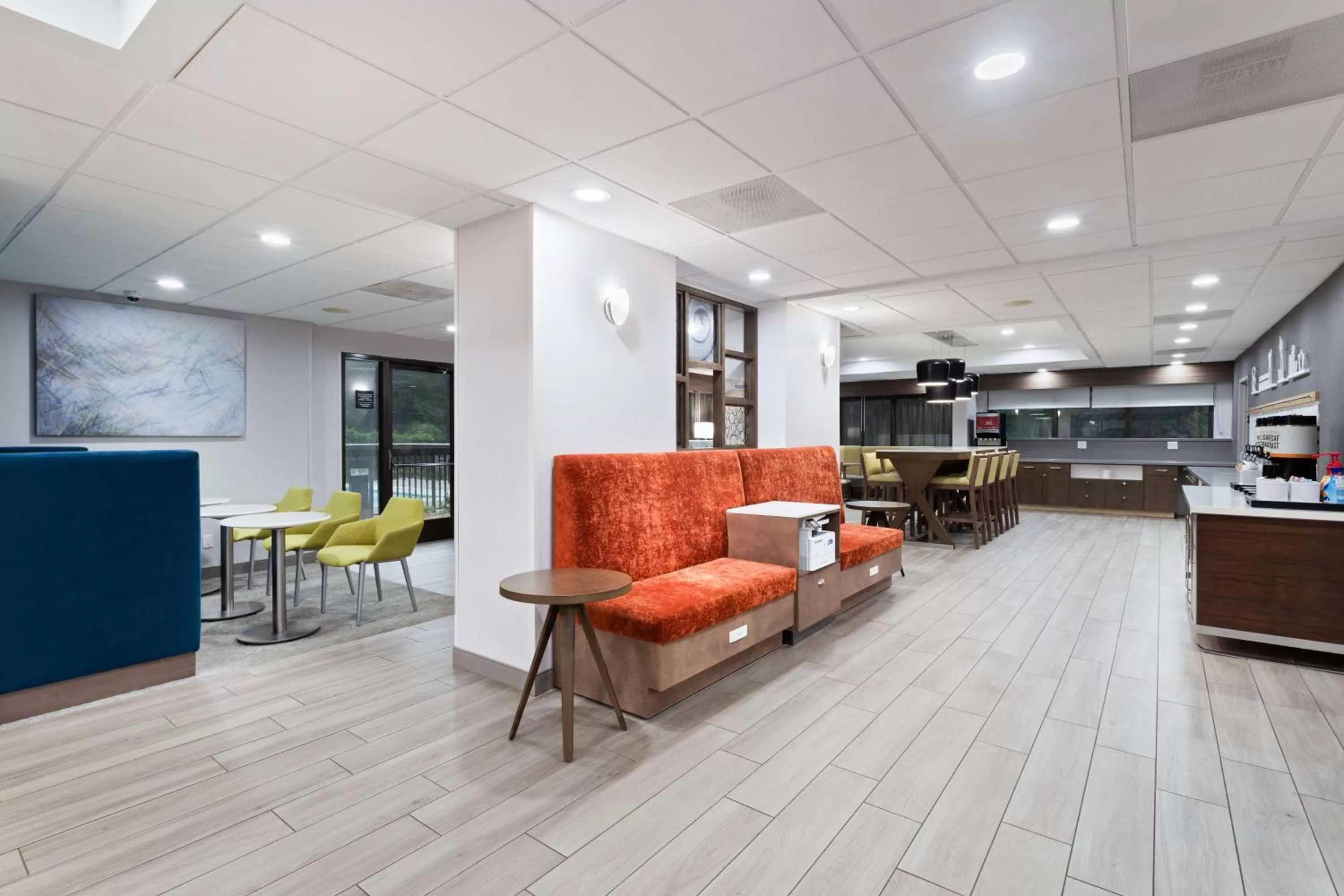 Lobby or reception in Hampton Inn Perry