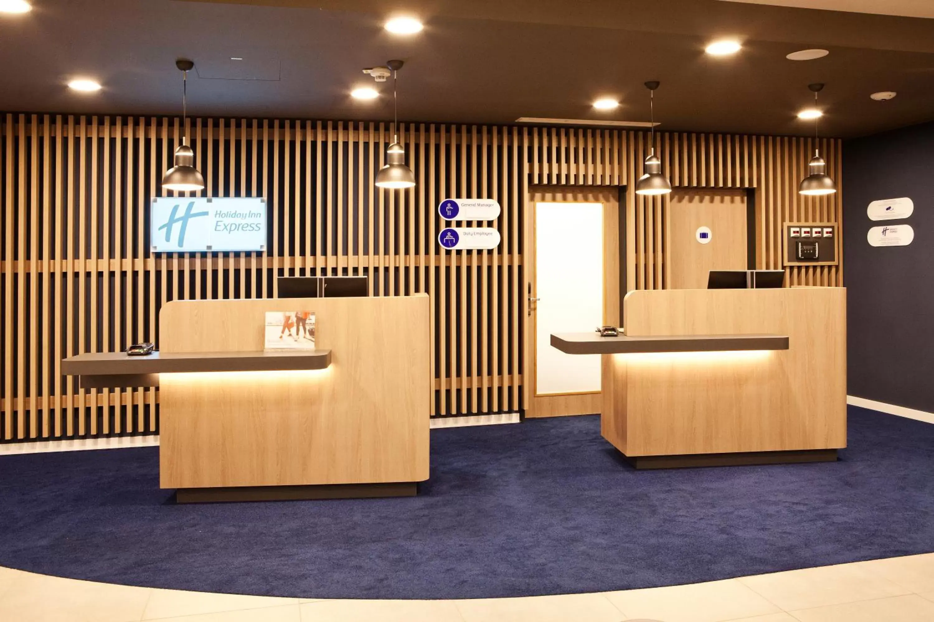 Lobby or reception in Holiday Inn Express - Offenburg by IHG Lobby or reception in Holiday Inn Express - Offenburg by IHG