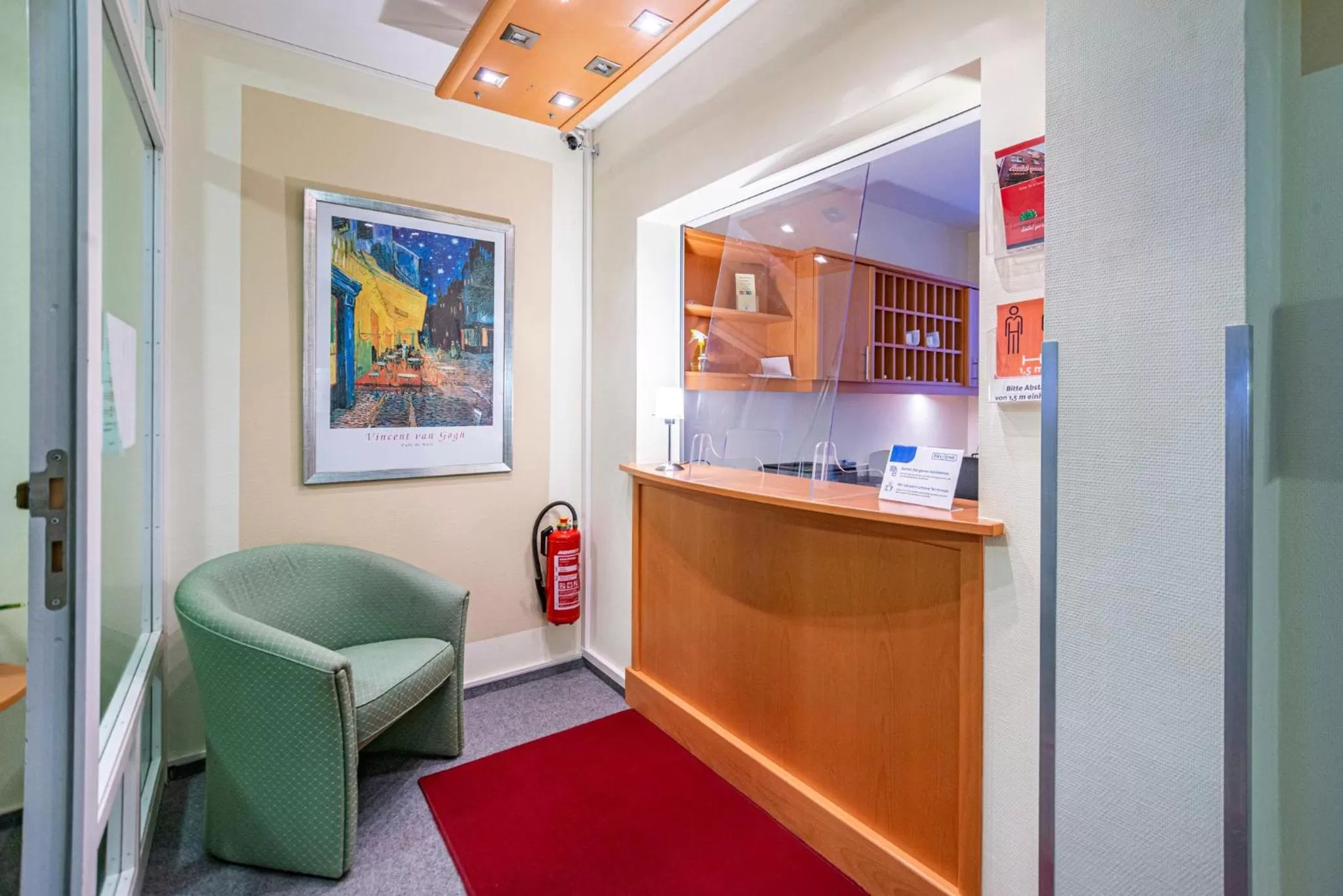 Lobby or reception in Hotel Rostock West im "Kritzmow Park"