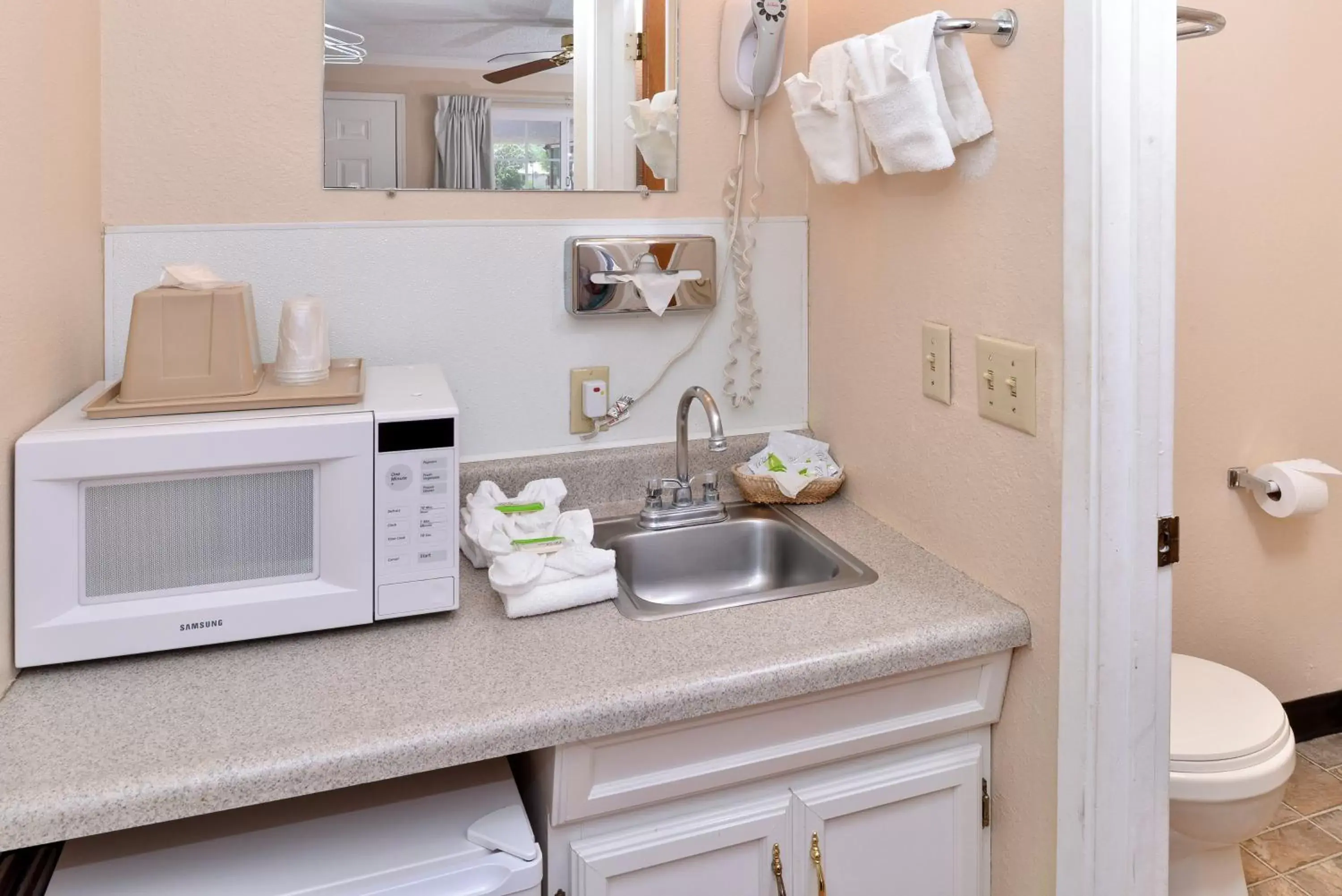 Kitchen or kitchenette, Kitchen/Kitchenette in Golden Eagle Motel