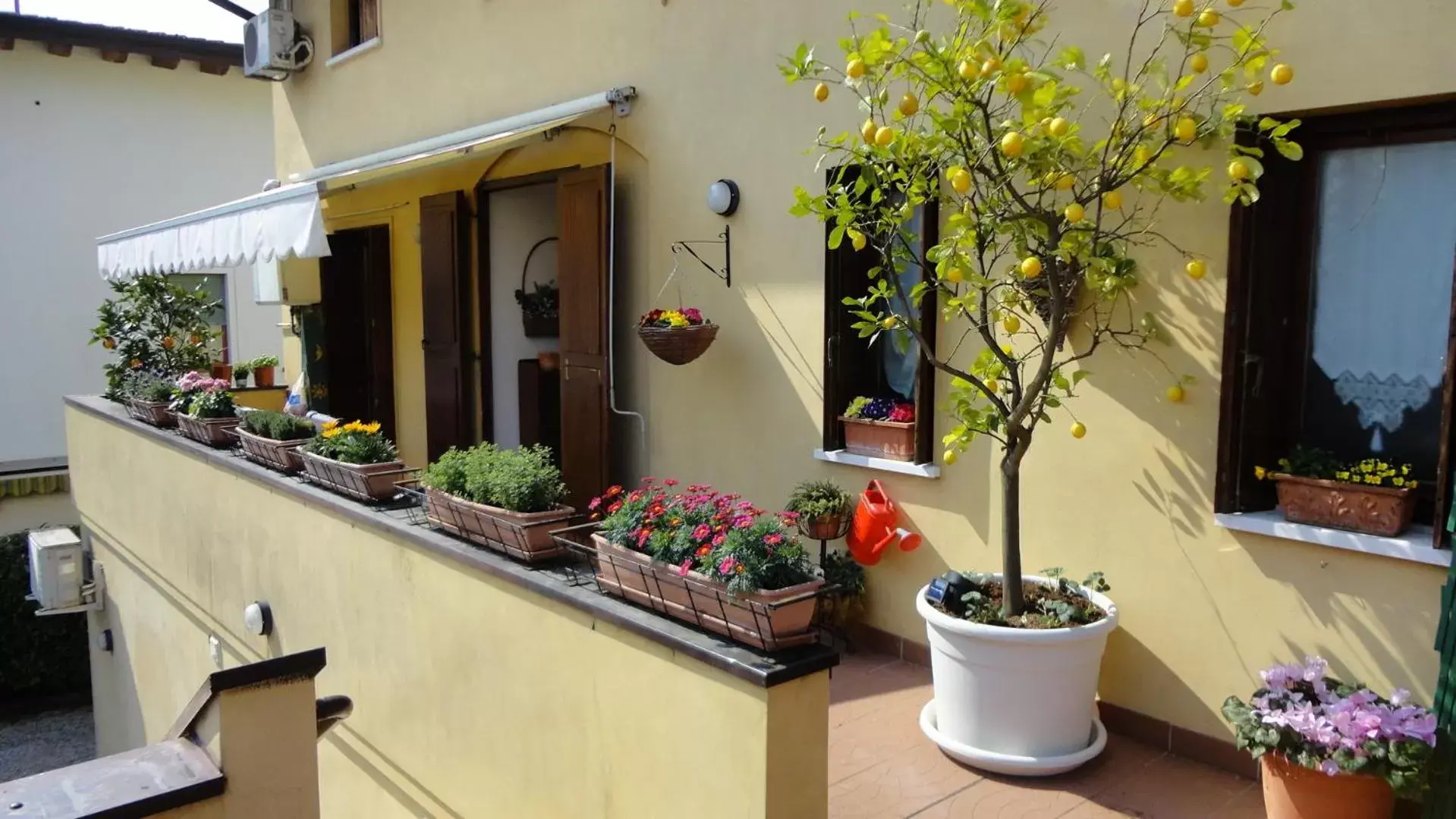 Balcony/Terrace in Tourist room "Agata"