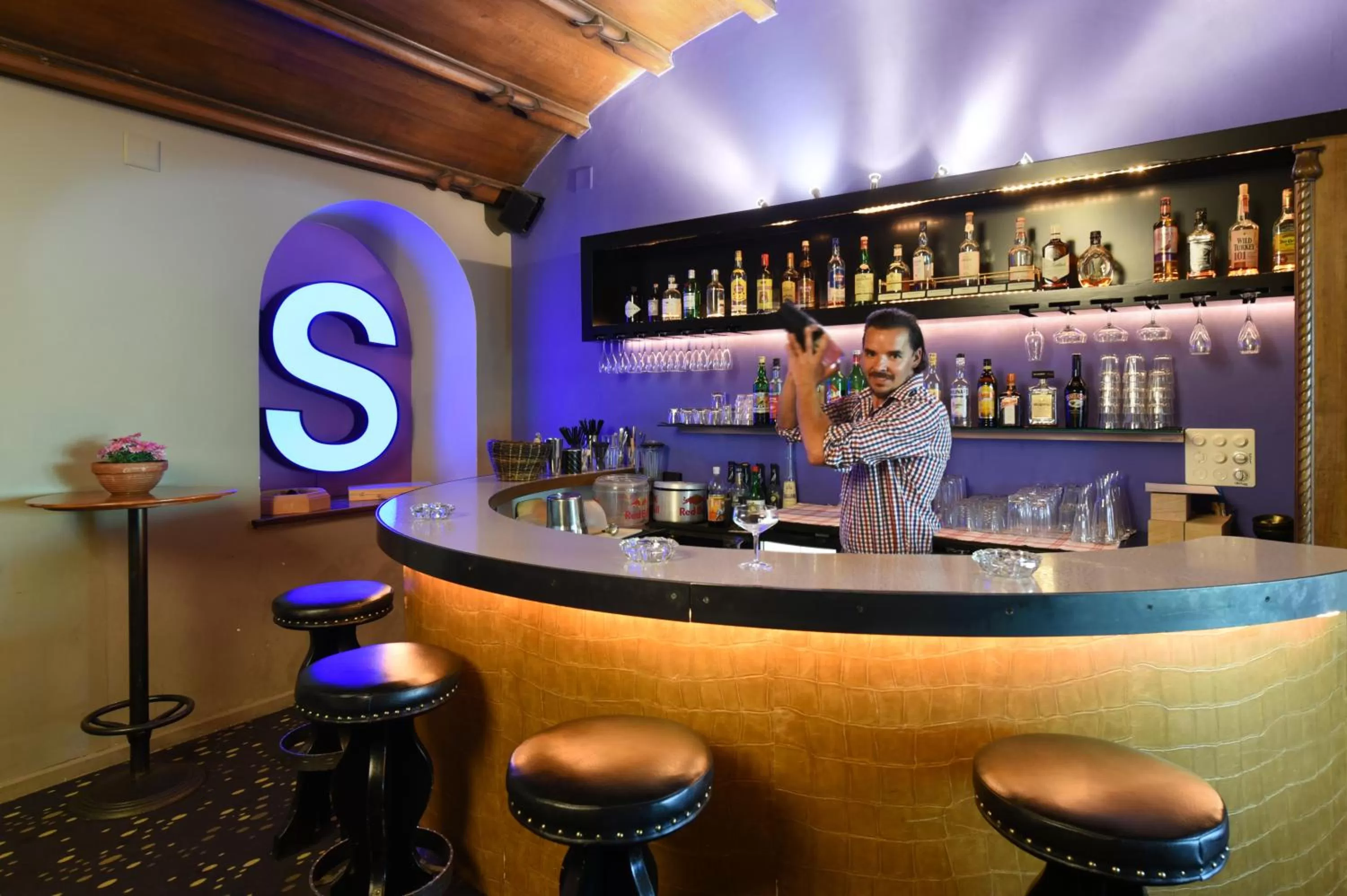 Decorative detail in Hotel Seehof-Arosa