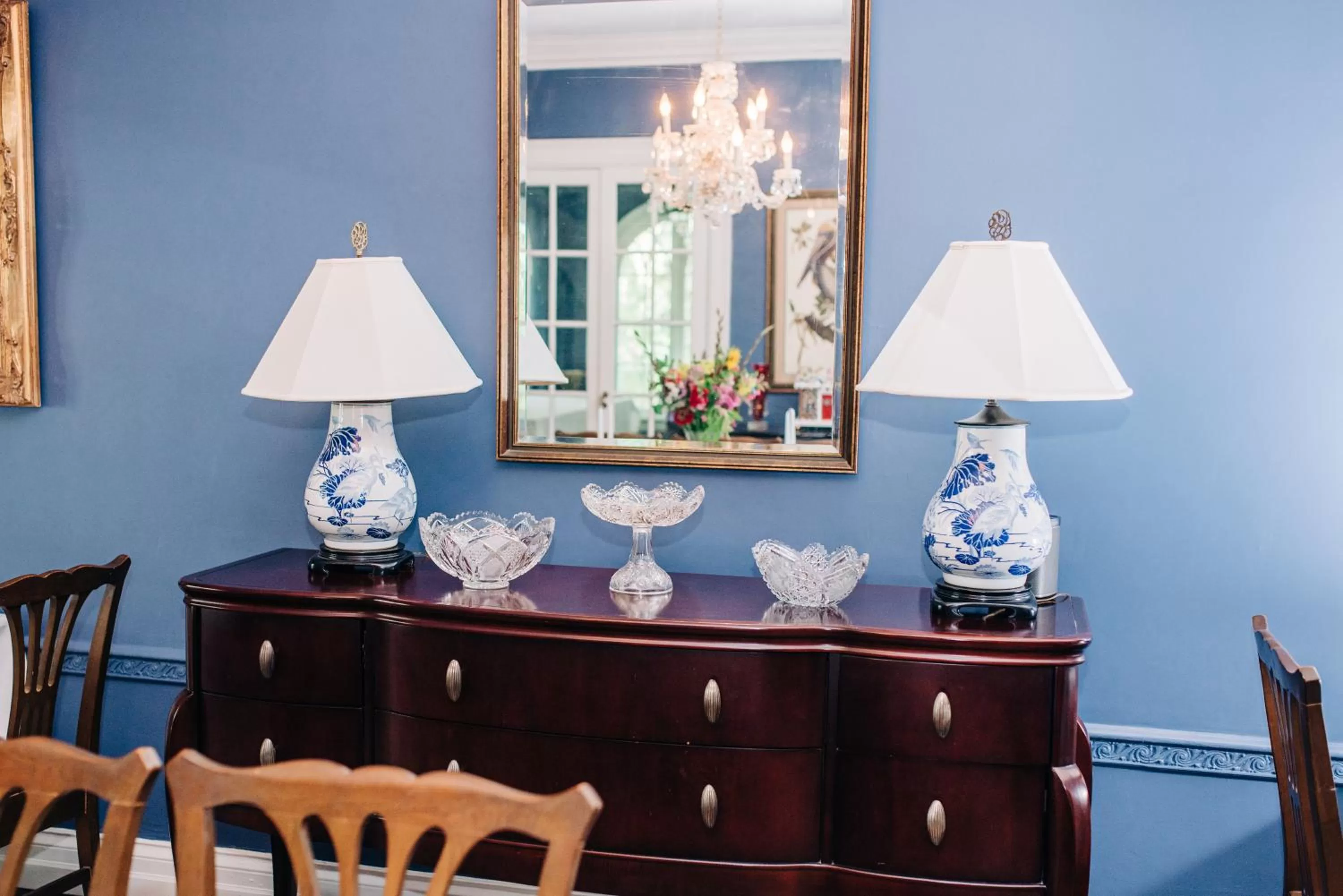 Dining area in Benn Conger Inn