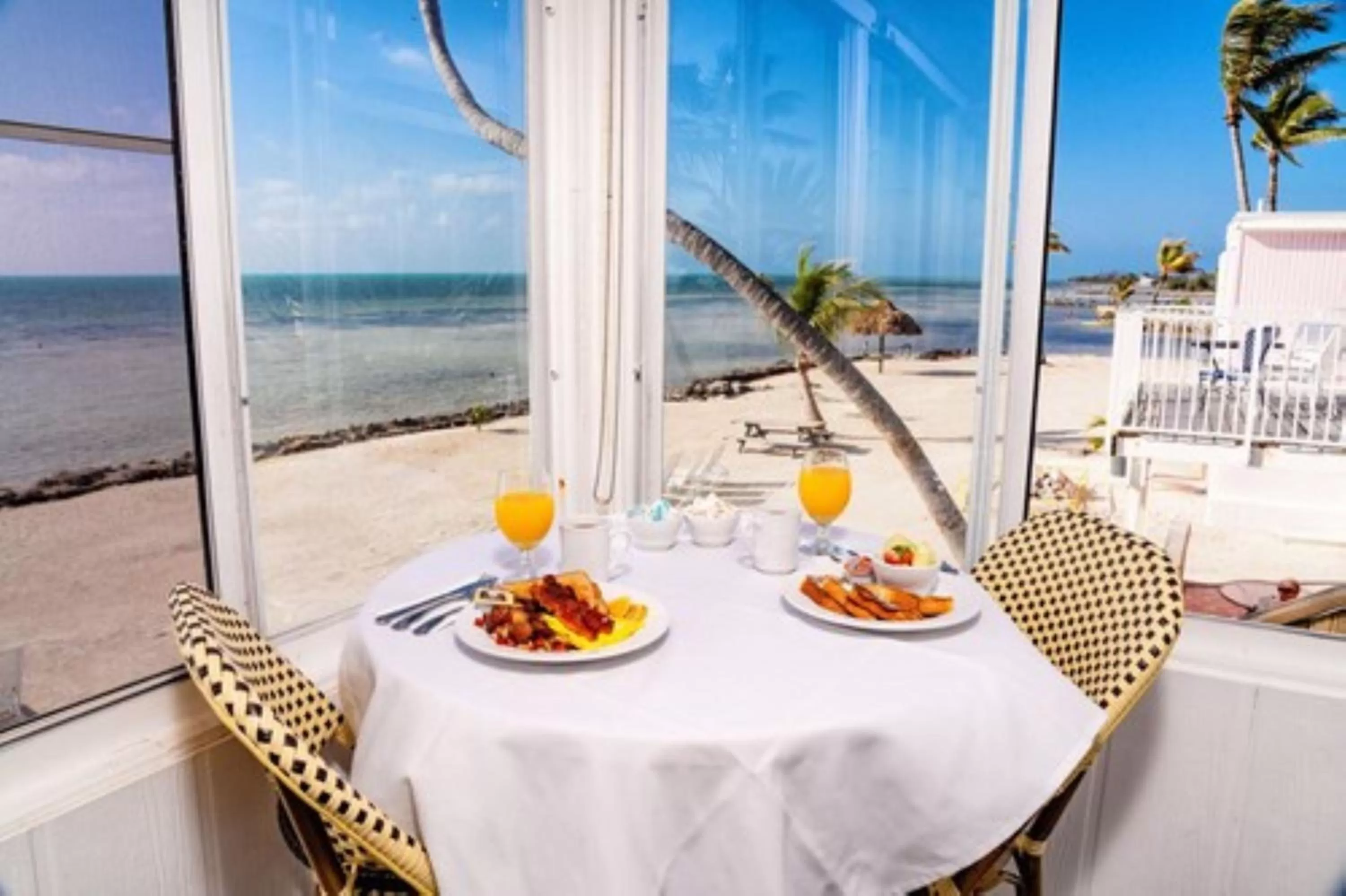 Breakfast in Rainbow Bend Resort