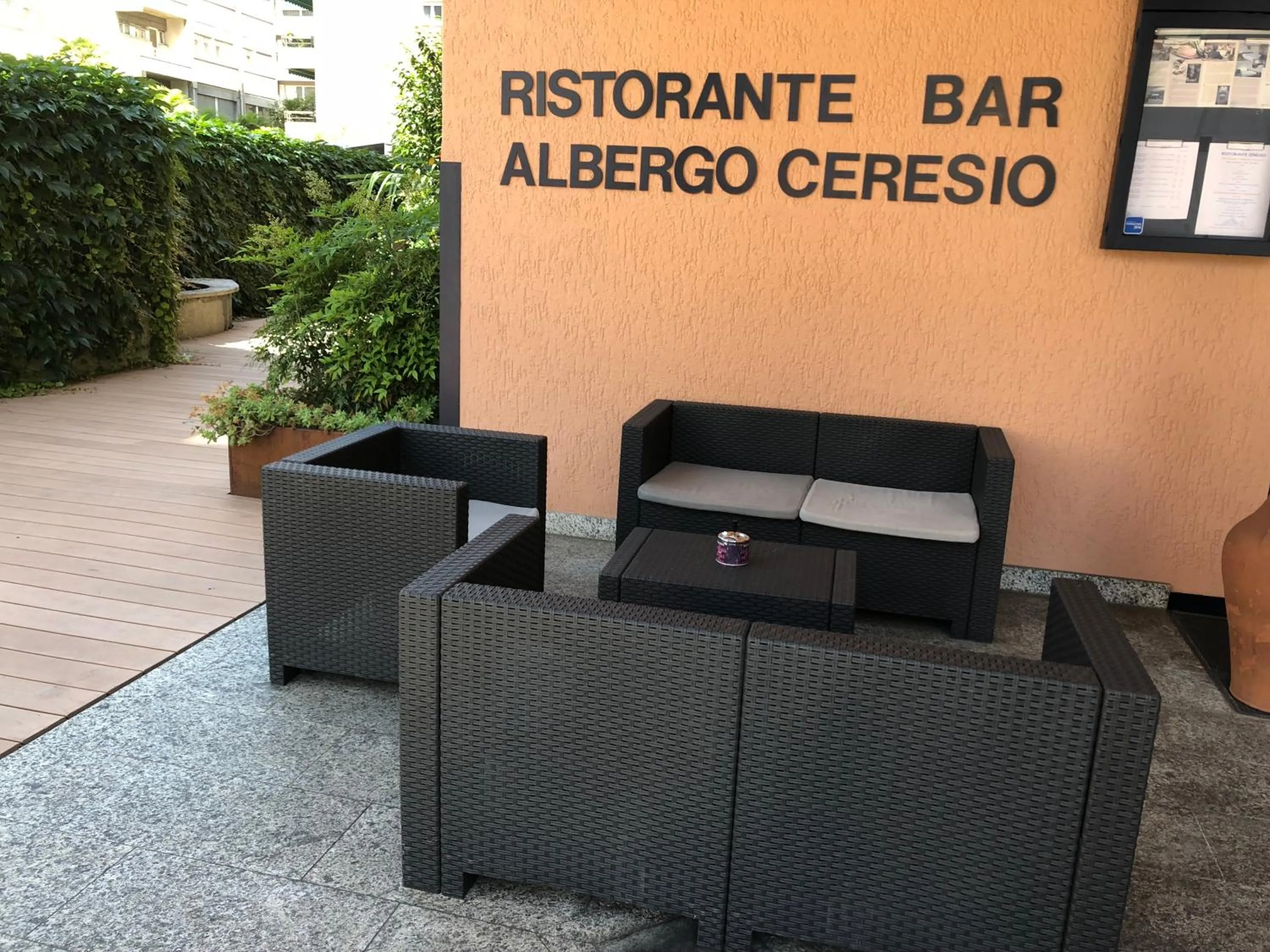 Patio in Hotel Ceresio