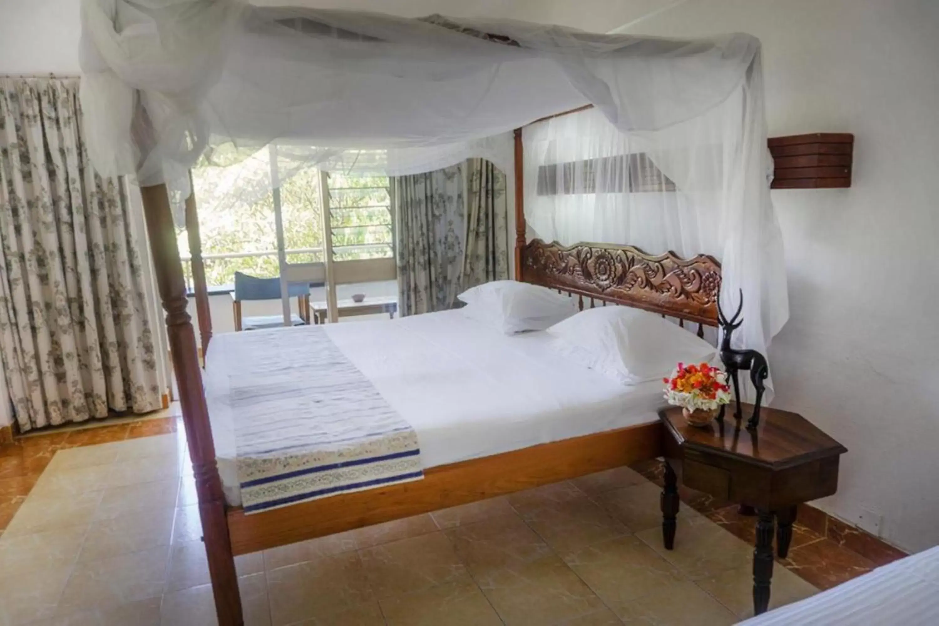 Bed in Reef Hotel Mombasa