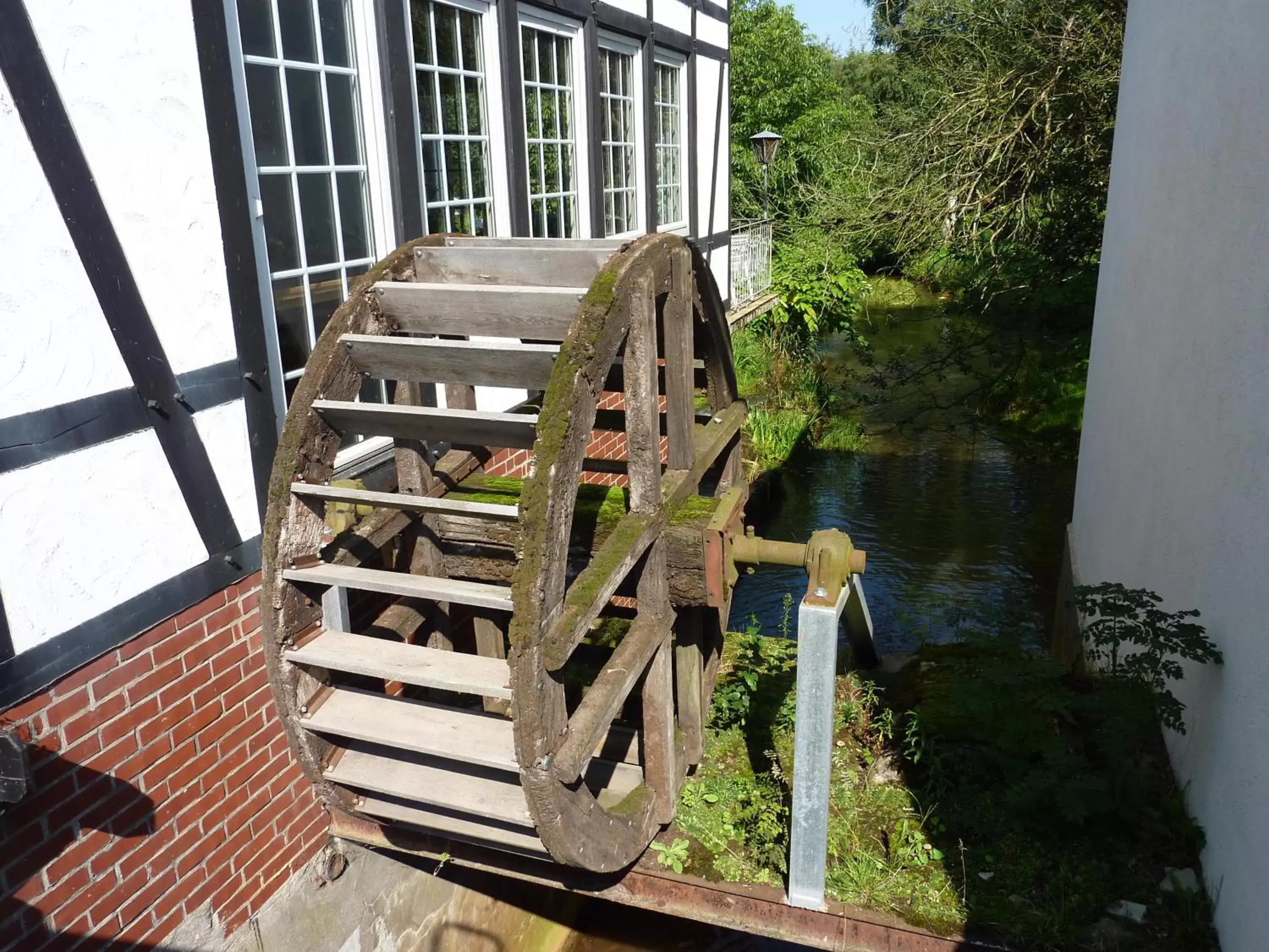 River view in Akzent Hotel Zur Wasserburg - Hotel Garni bed & breakfast