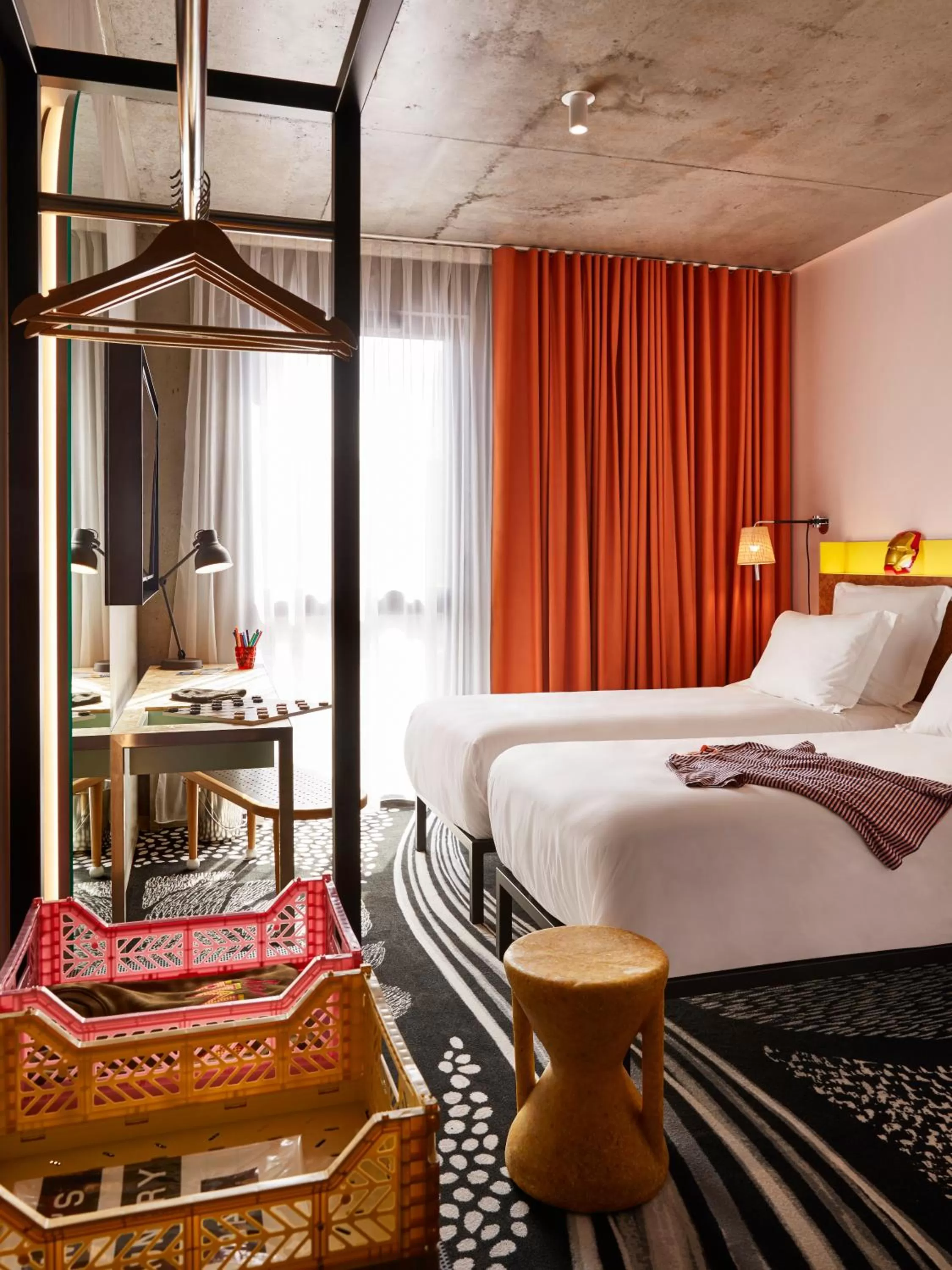 Bed in Mama Shelter Lille