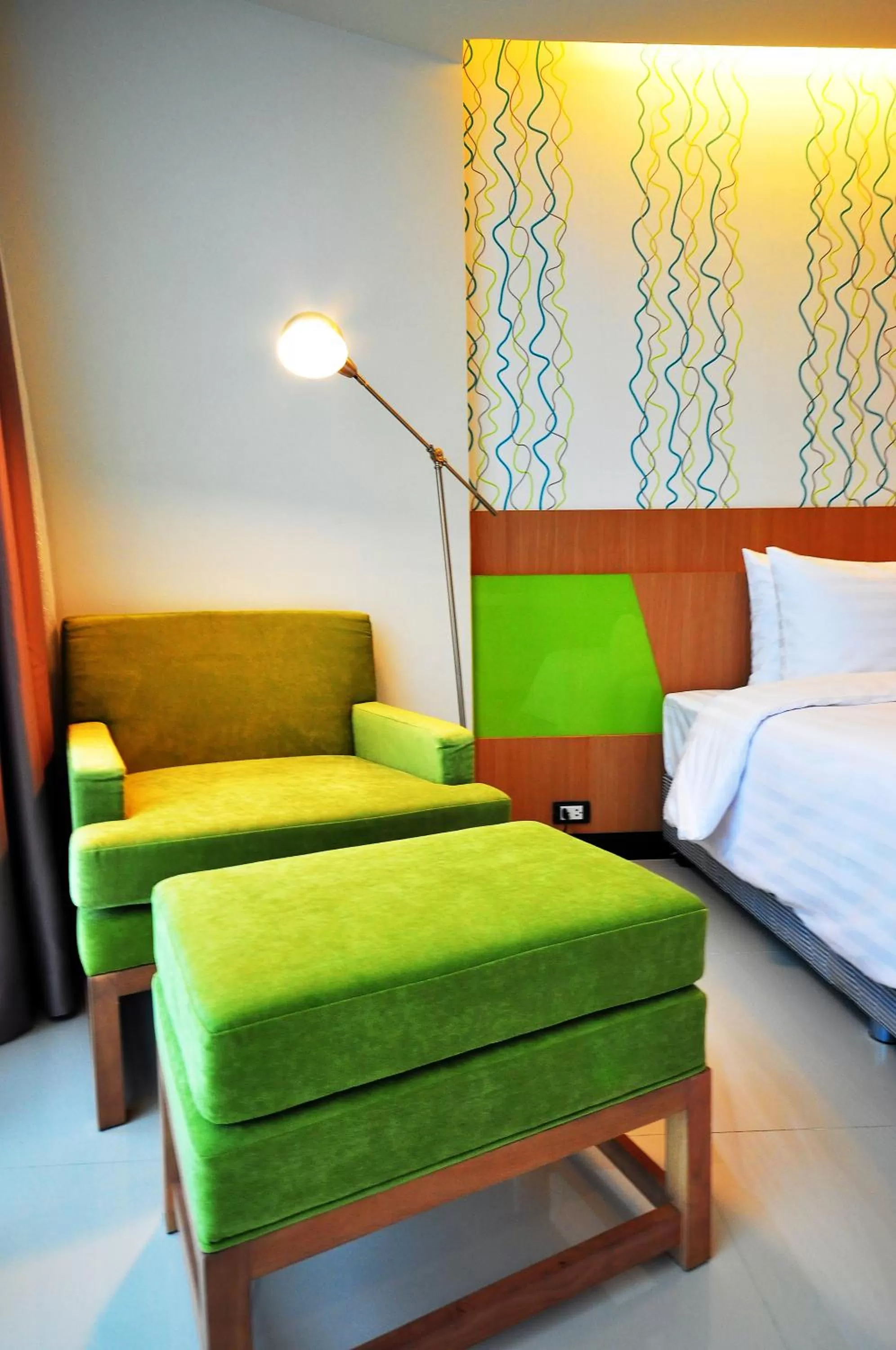 Decorative detail in 42C The Chic Hotel