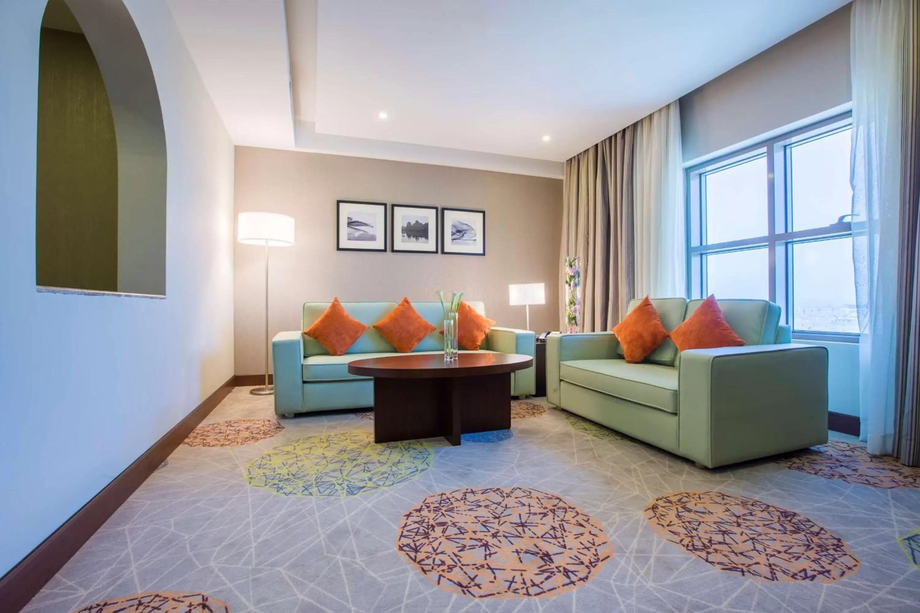 Living room, Seating Area in Radisson Blu Plaza Jeddah