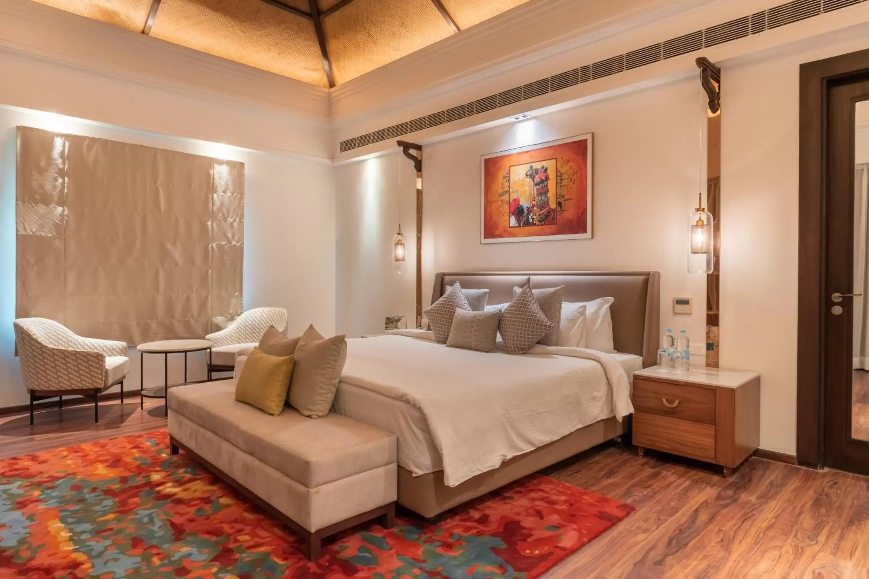 Bedroom, Bed in The Ananta Udaipur Resort & Spa