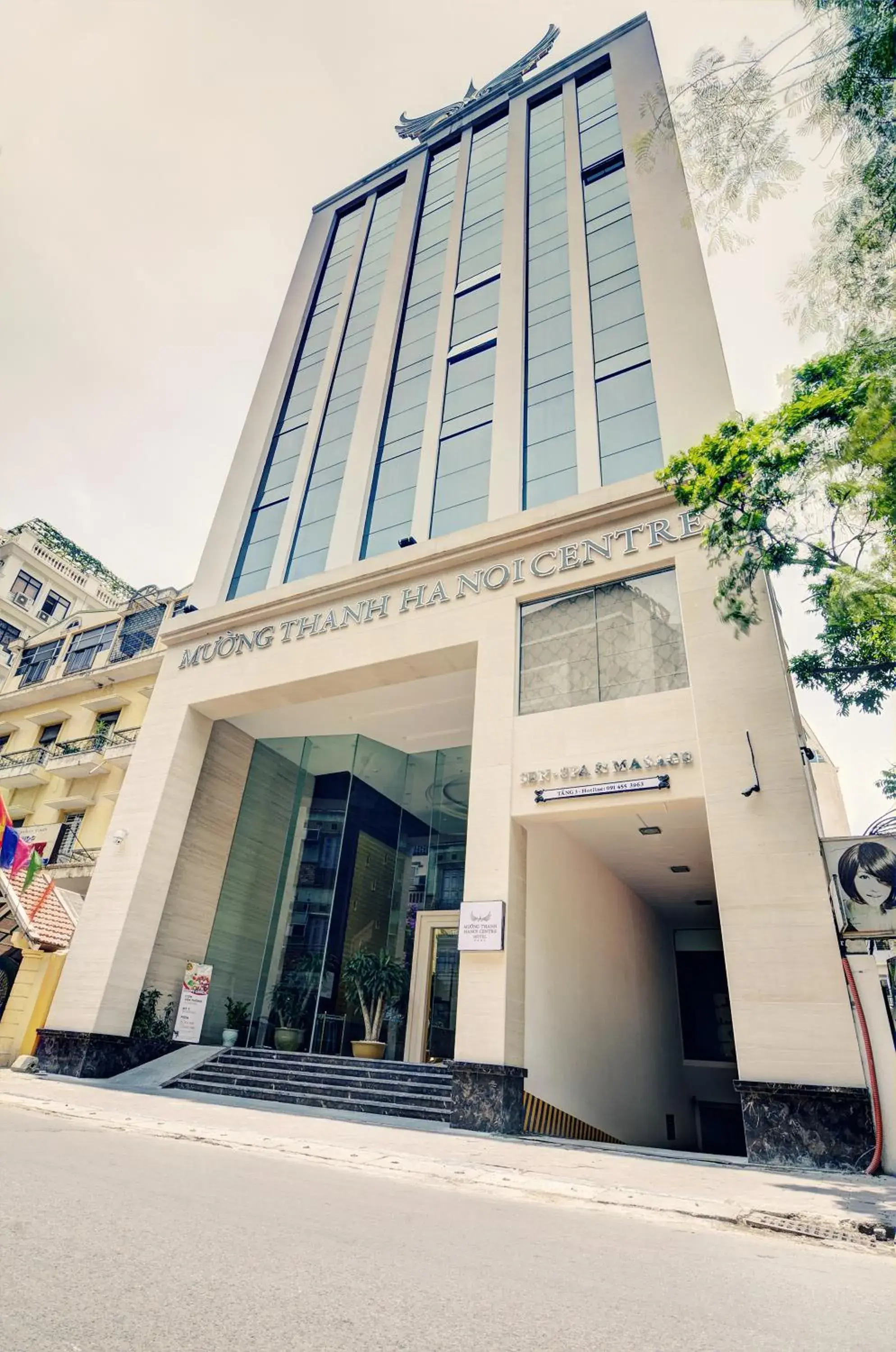 Facade/entrance, Property Building in Muong Thanh Hanoi Centre Hotel