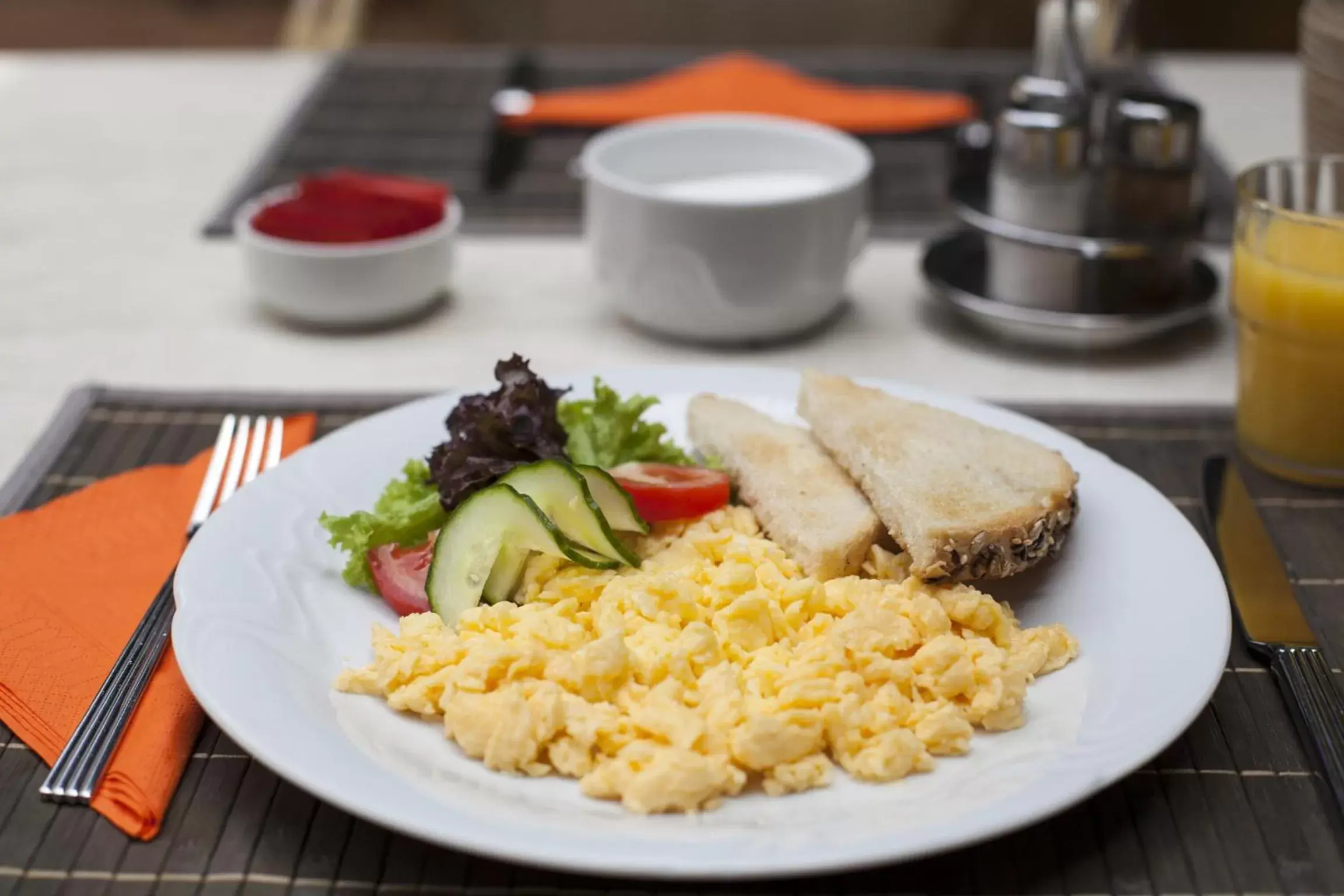 Food close-up in Hotel Mediterran Food close-up in Hotel Mediterran