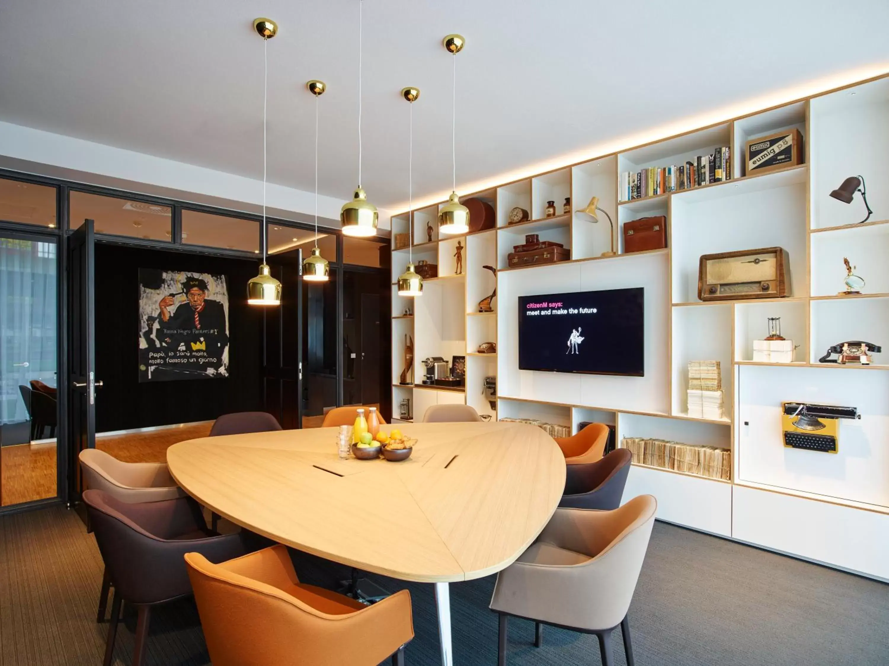 Meeting/conference room, Dining Area in citizenM Schiphol Airport