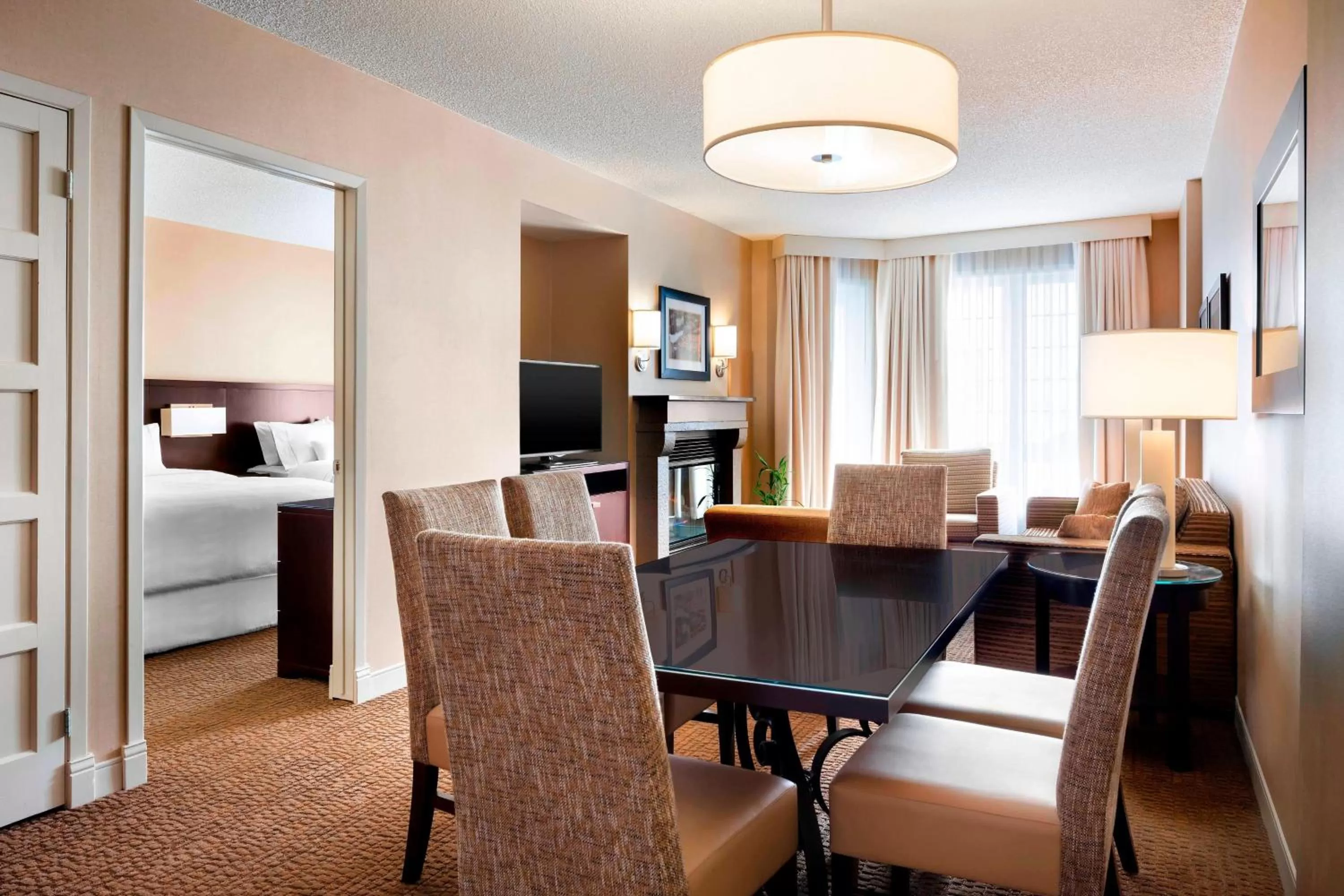 Living room in Le Westin Tremblant