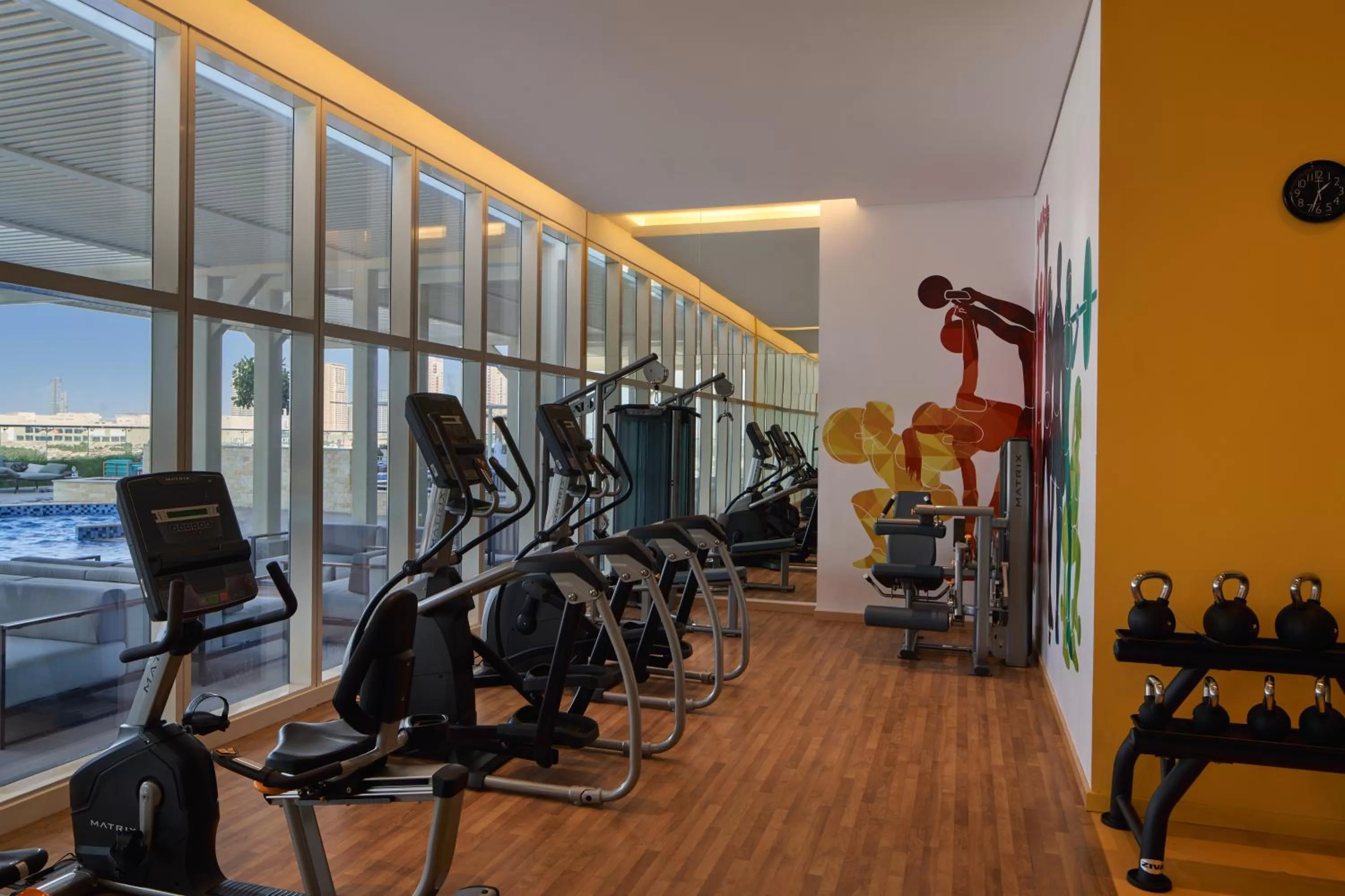 Fitness centre/facilities in Novotel Jumeirah Village Triangle