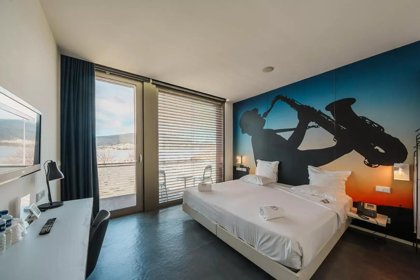 Bedroom in Design & Wine Hotel