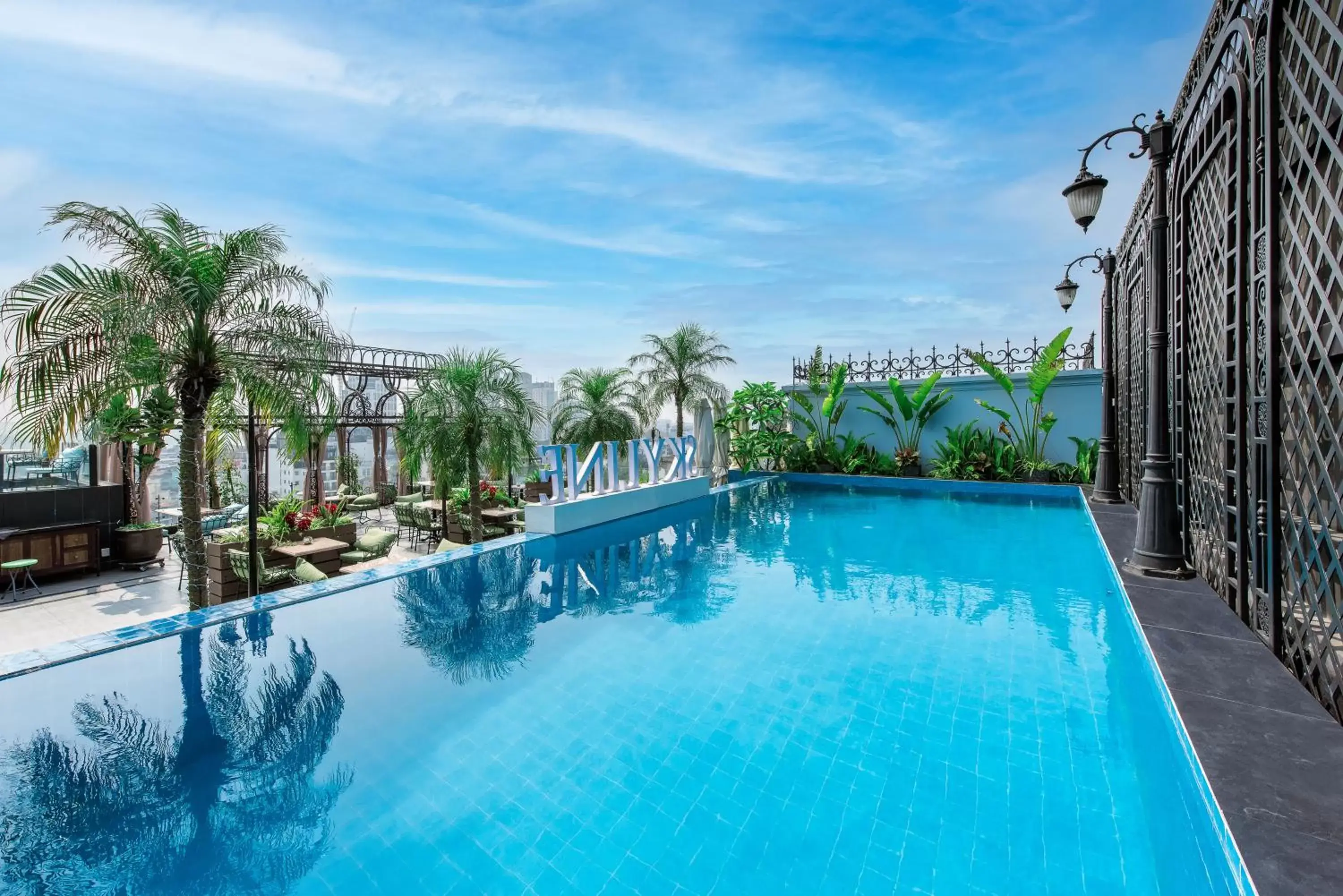 Pool view, Swimming Pool in Hanoi Tirant Hotel