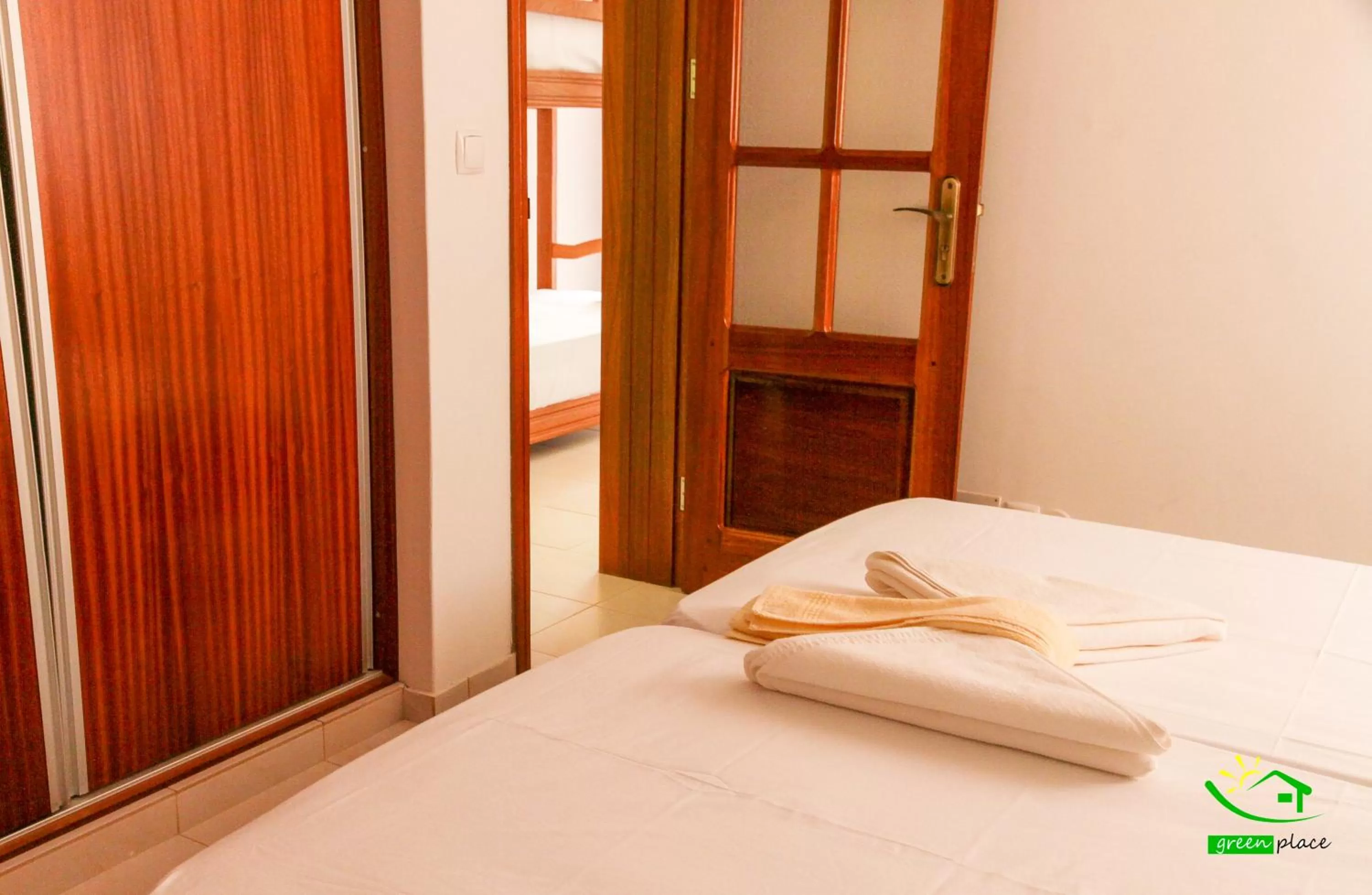 Bed in Pousada Green Place