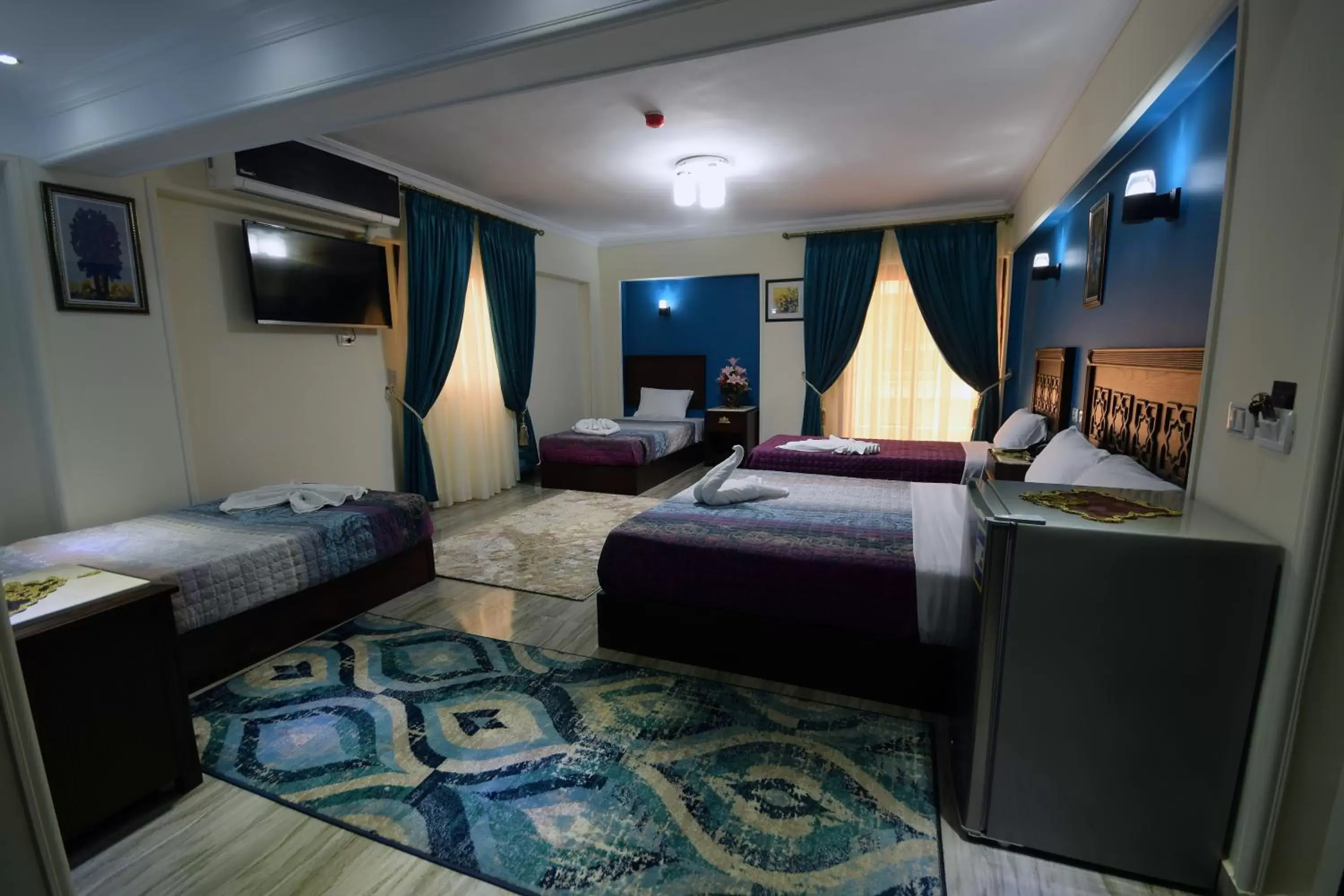 Bed in Amin Hotel