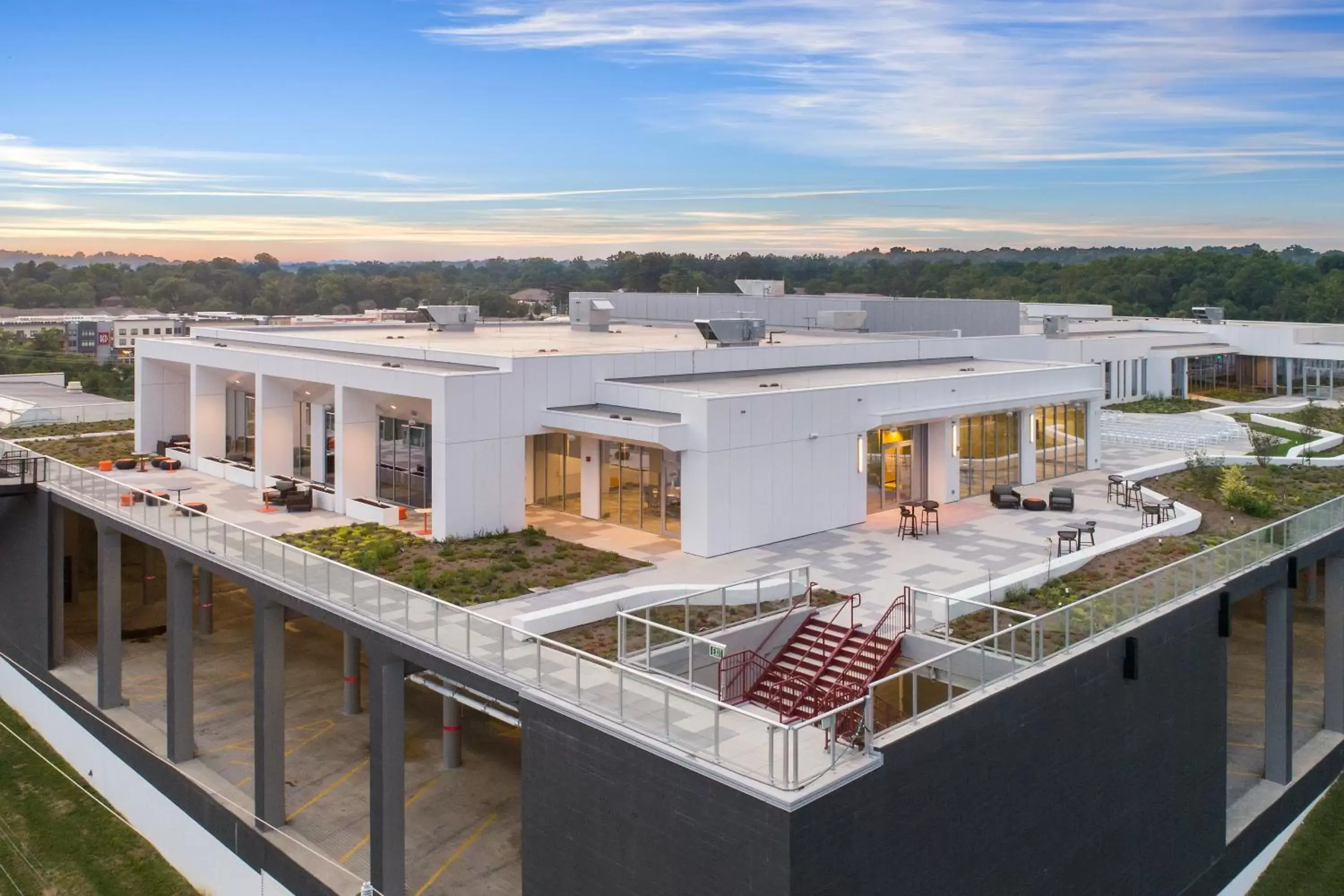 Bird's eye view in The Summit Hotel