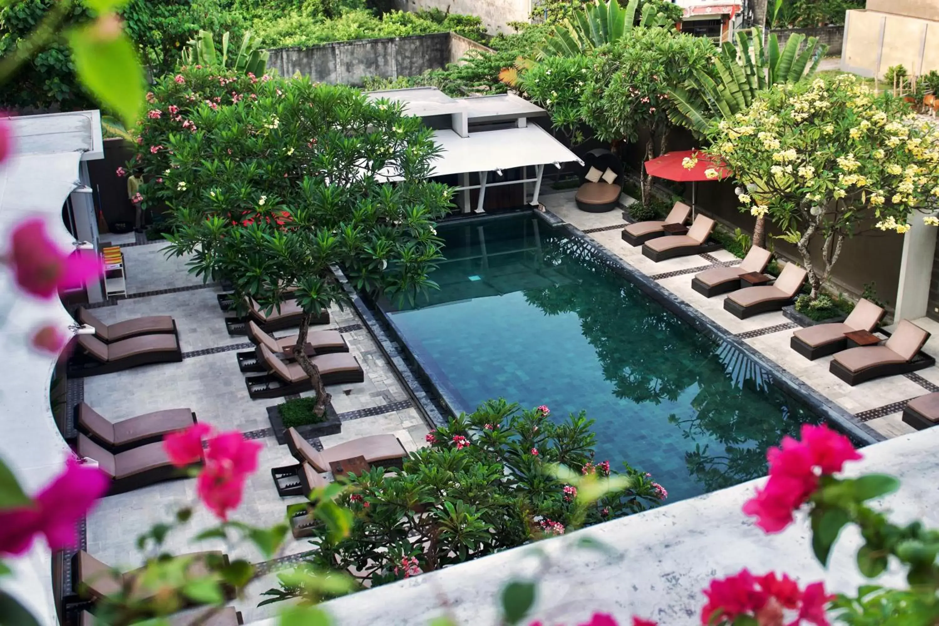 Neighbourhood, Pool View in The Kana Kuta Hotel