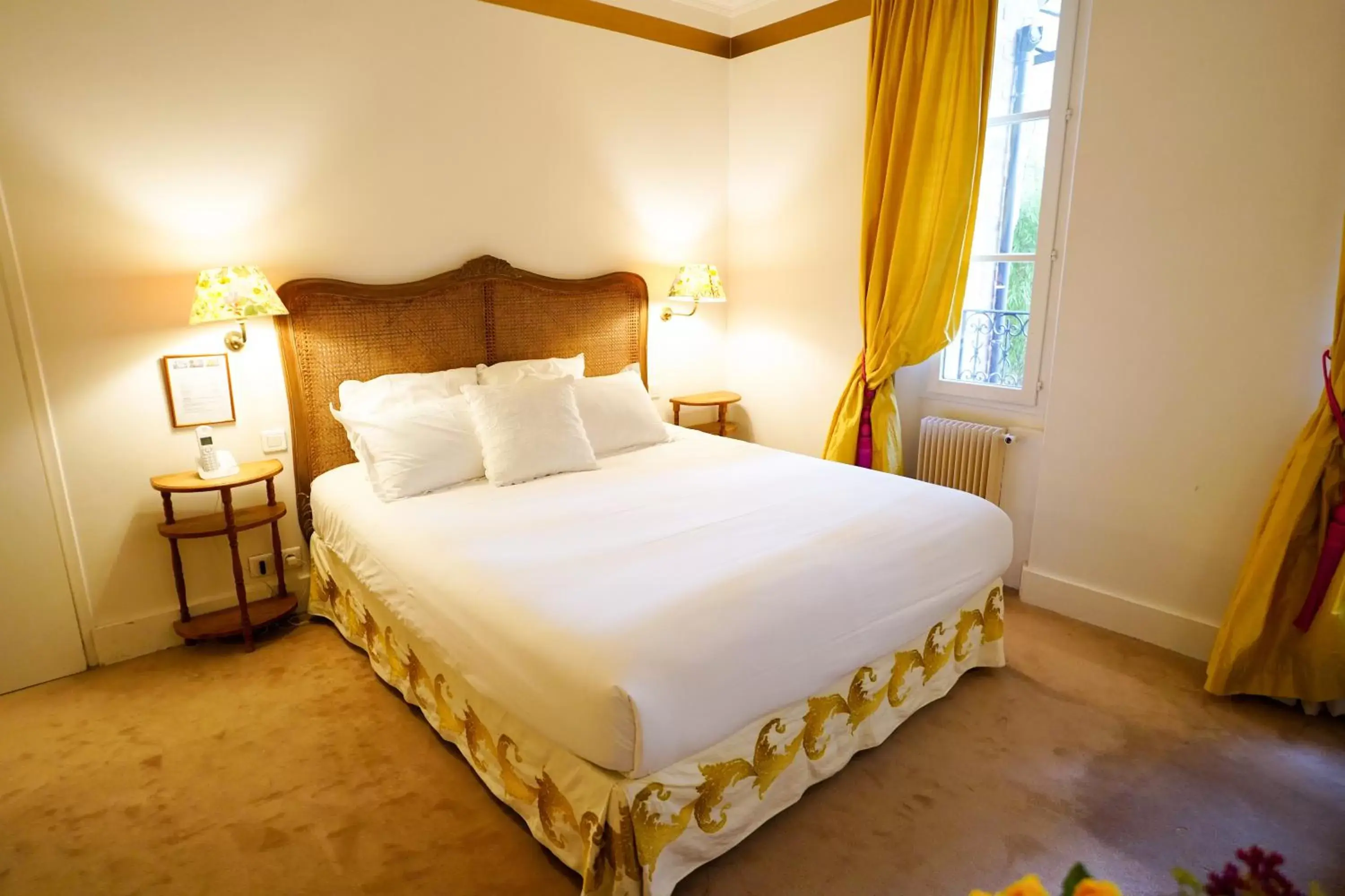 Bed in Villa Escudier