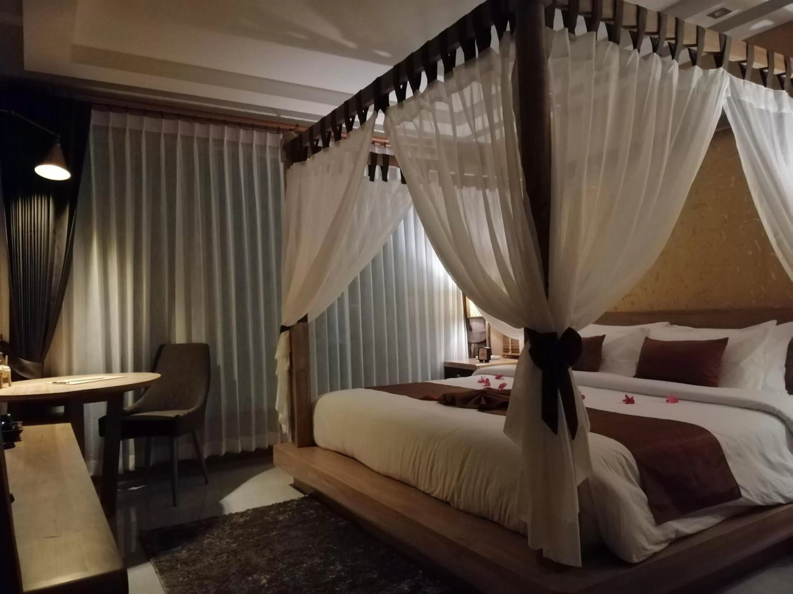 Bed in Khaolak Blue Sky Villa