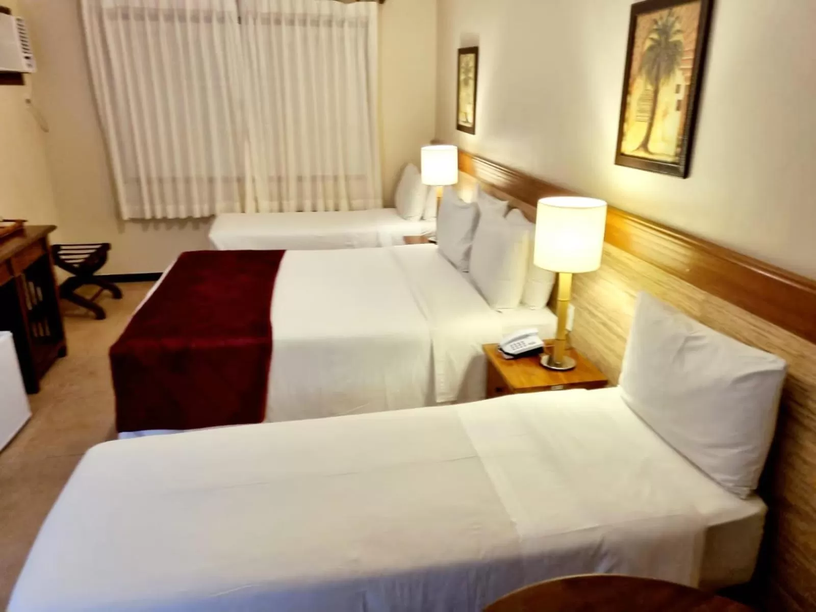 Bed in Pousada Corsario Buzios