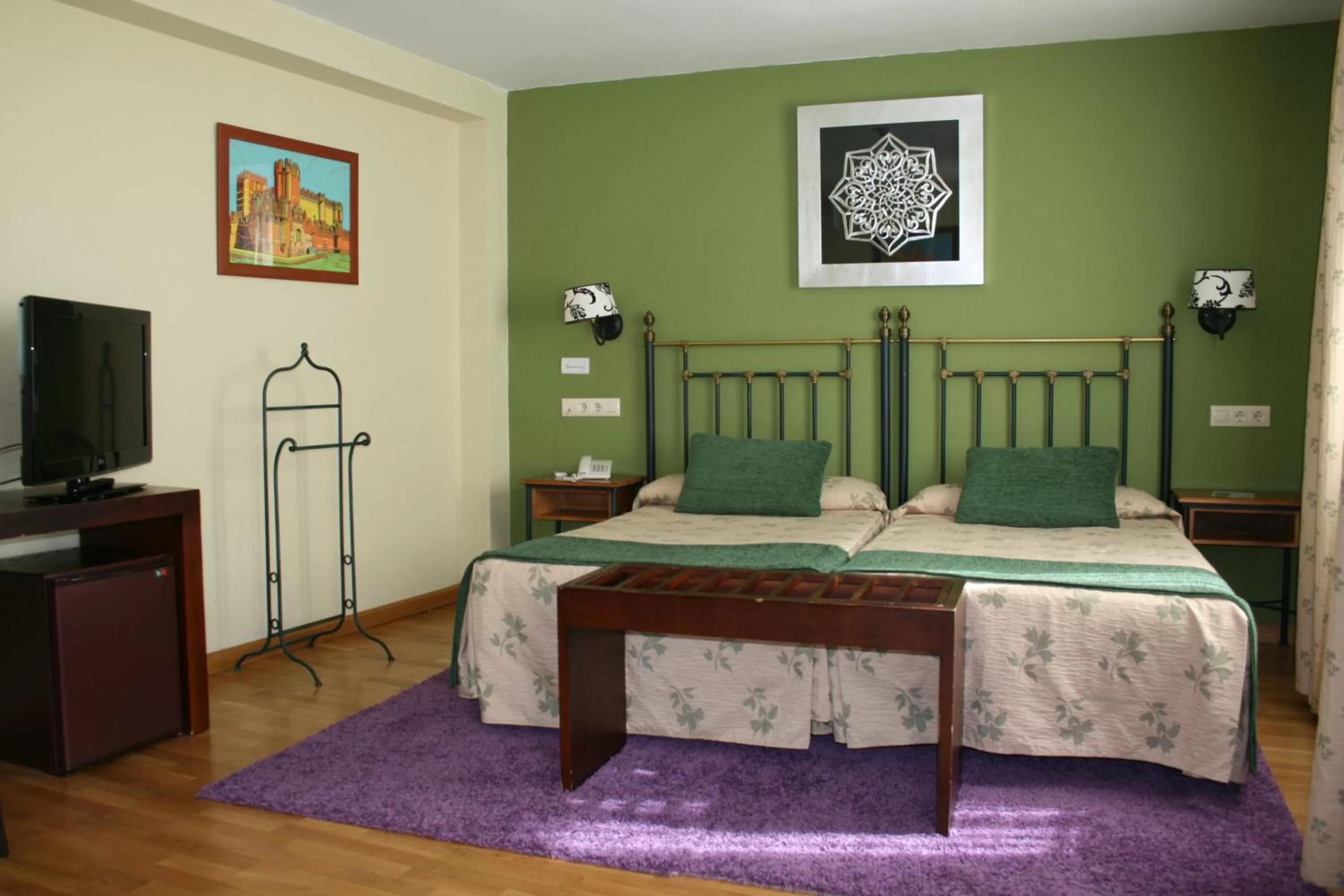 Bed in Hotel Spa La Casa Mudéjar