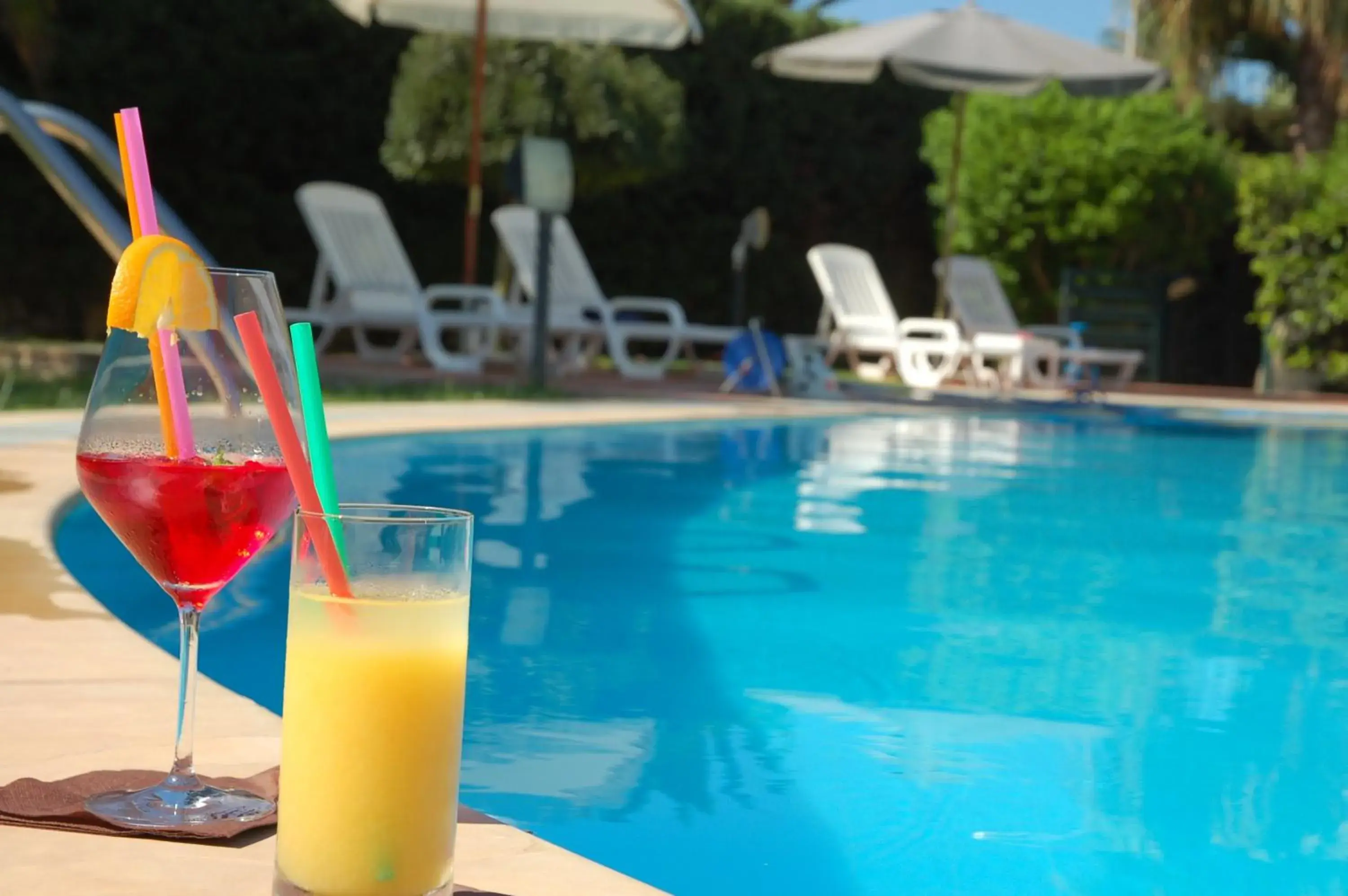 Swimming Pool in Andrea Doria Hotel